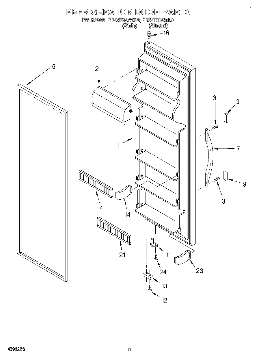07 - REFRIGERATOR DOOR