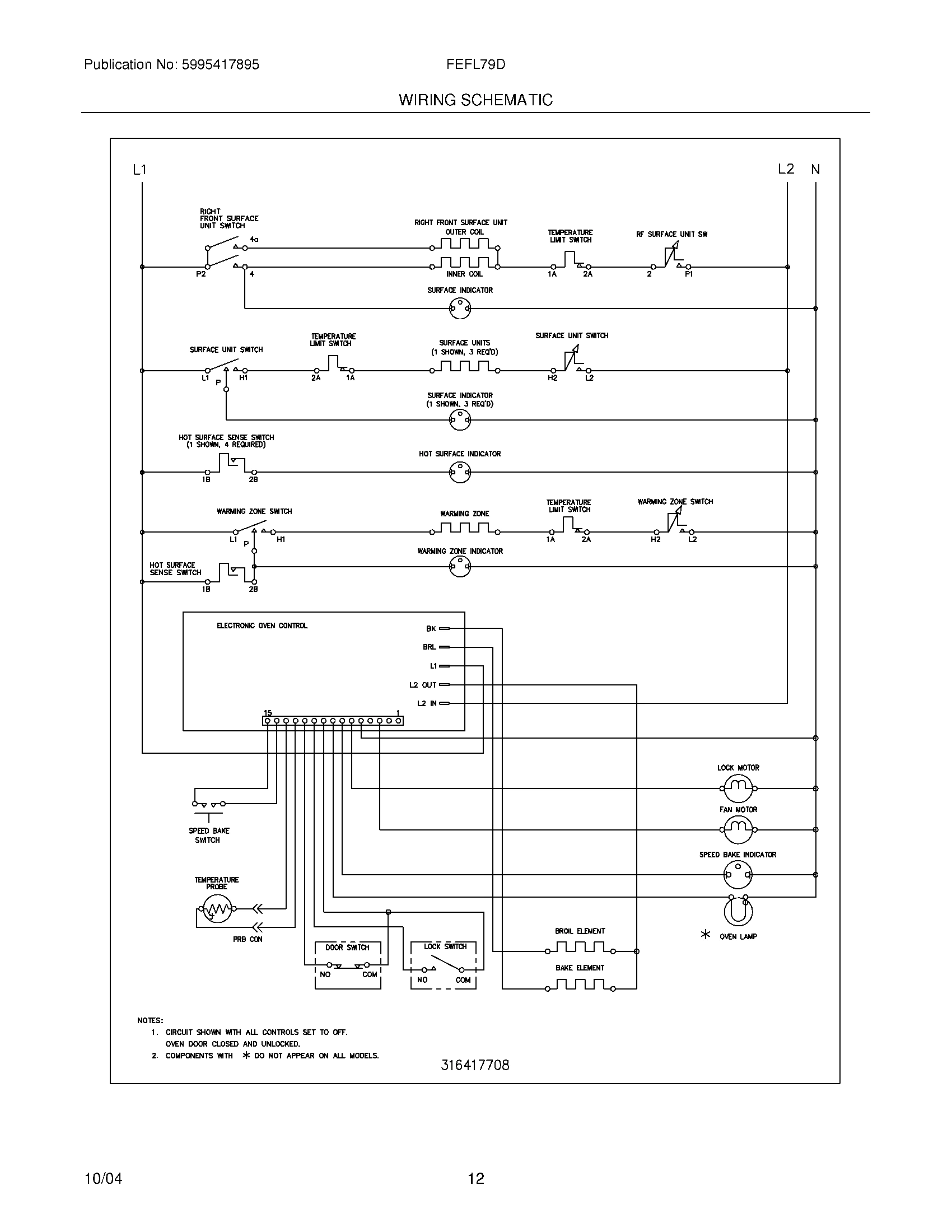 10 - WIRING SCHEMATIC
