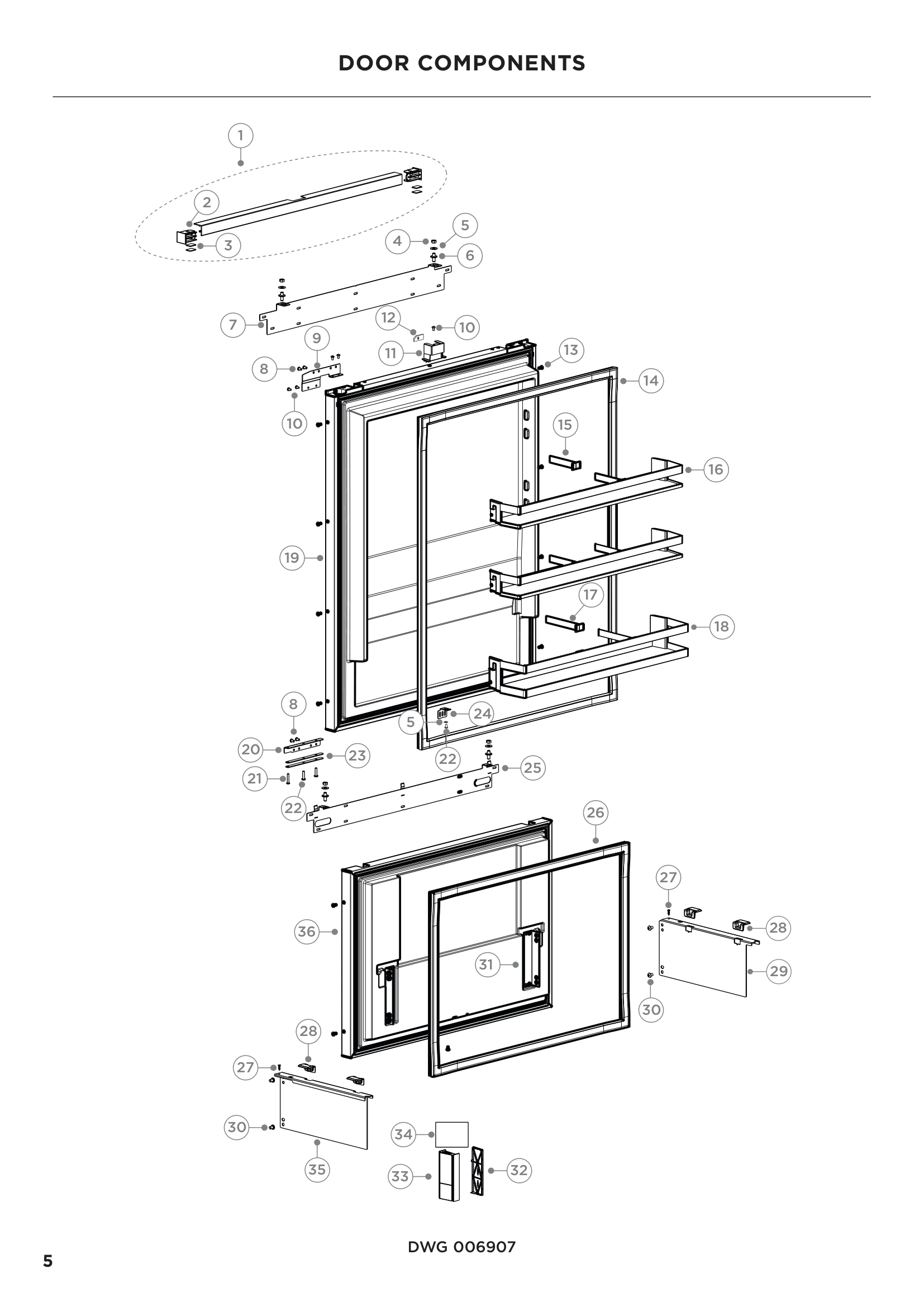 DOOR COMPONENTS
