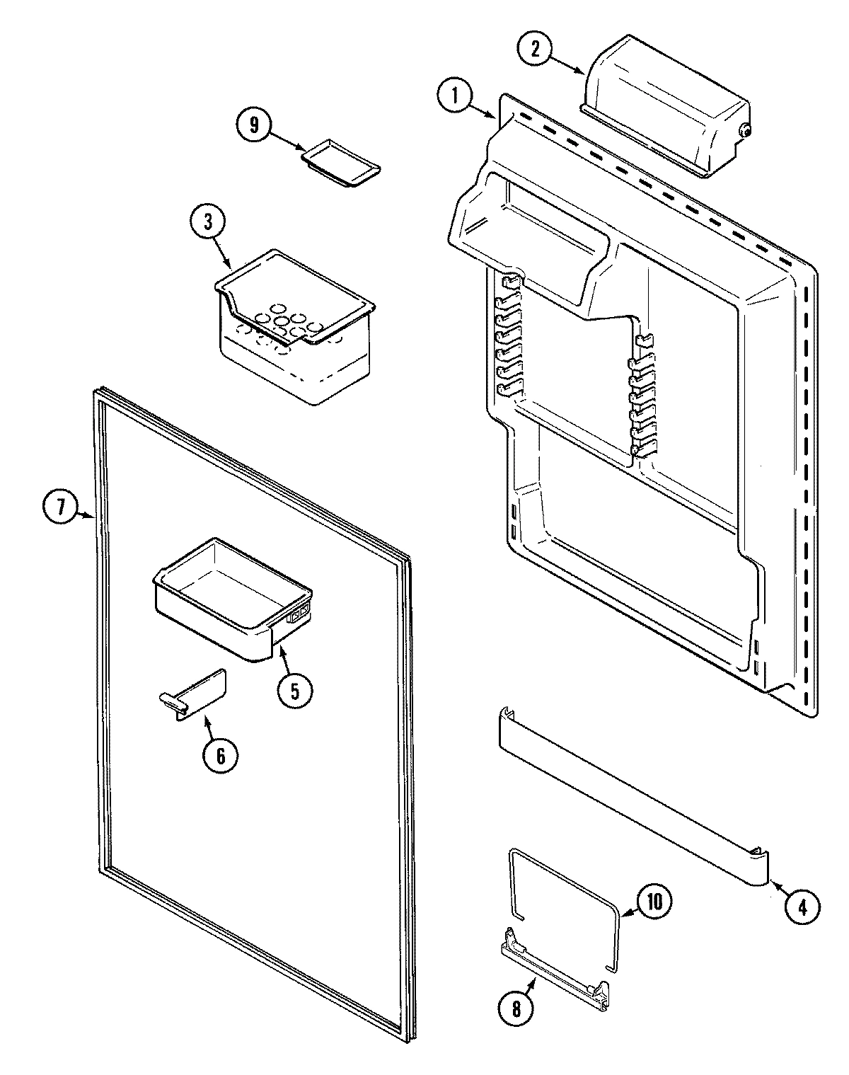 06 - FRESH FOOD INNER DOOR