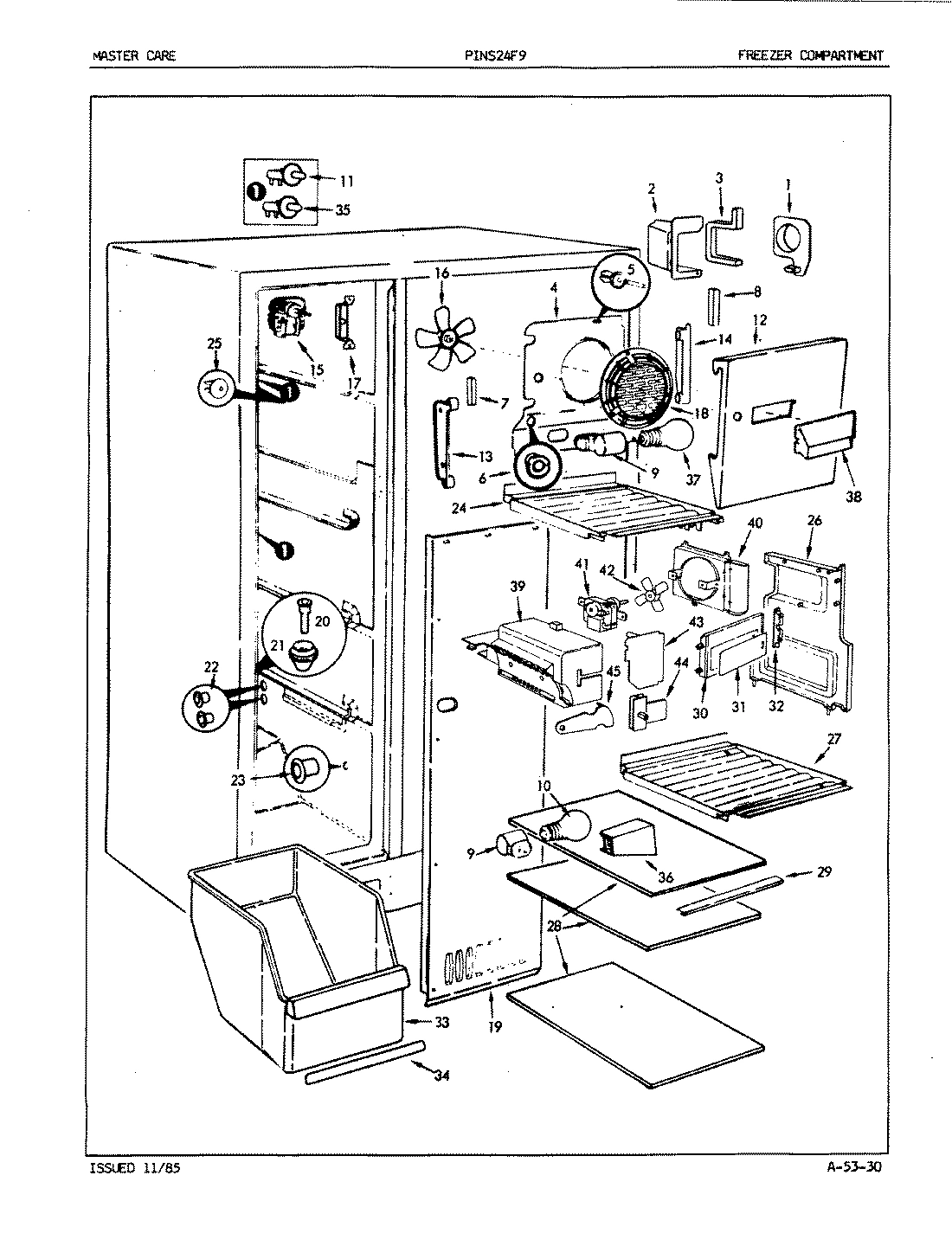 01 - FREEZER COMPARTMENT