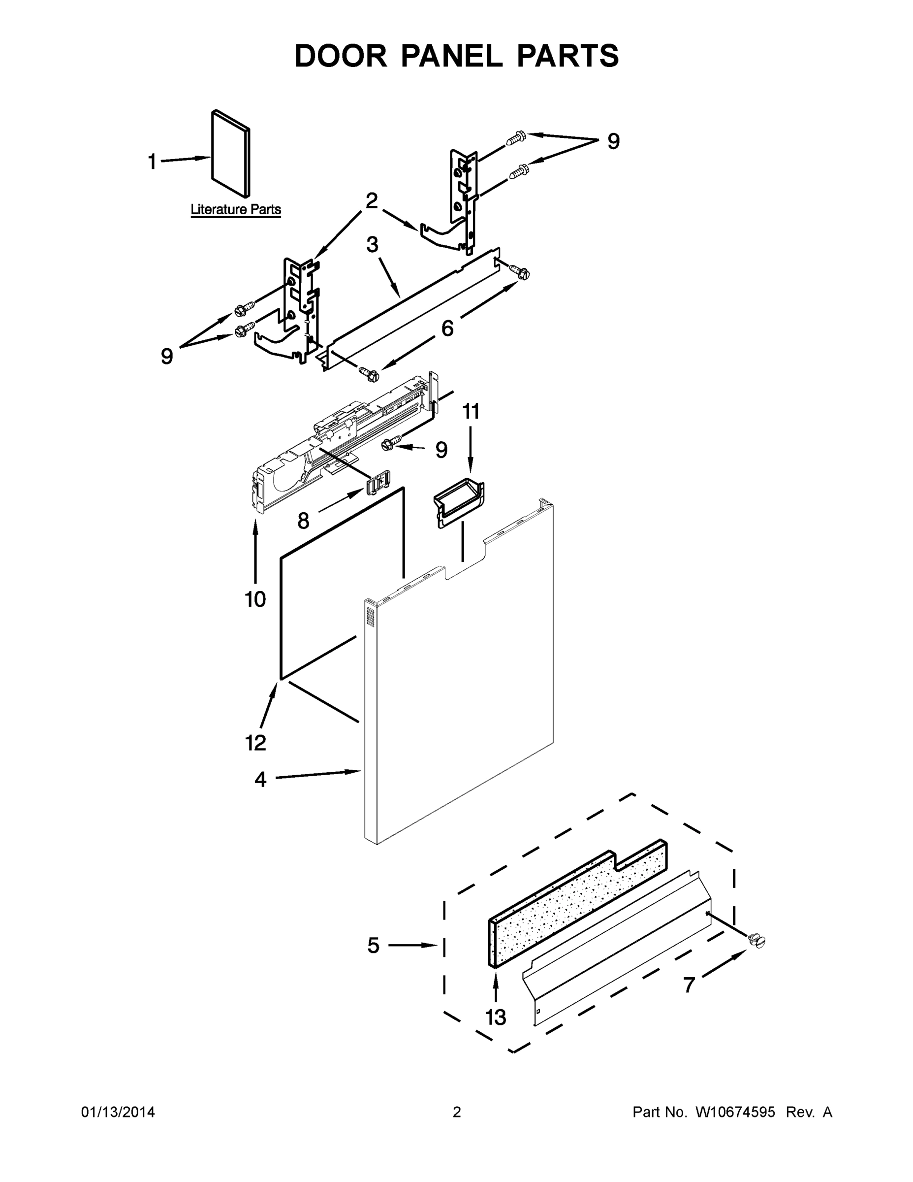 02 - DOOR PANEL PARTS