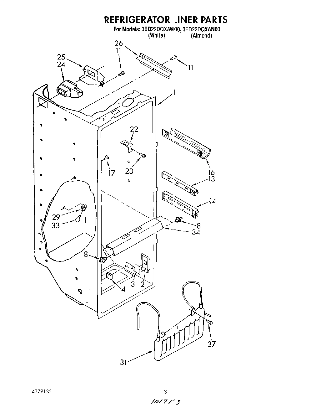 02 - REFRIGERATOR LINER