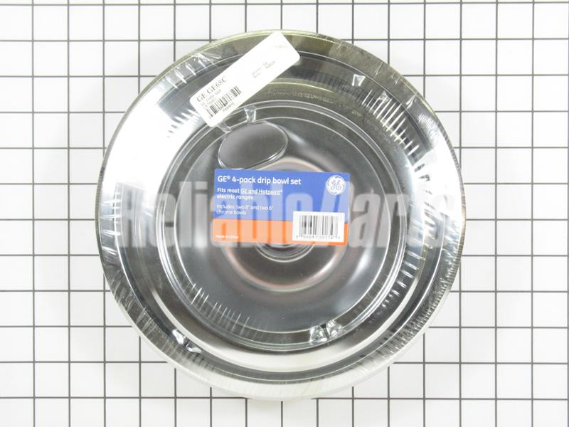 Genuine Kenmore WB34K10013 Range Drip Pan Set – For GE Models, 6-Piece Unit (AH244909 / EA244909 / PS244909)
