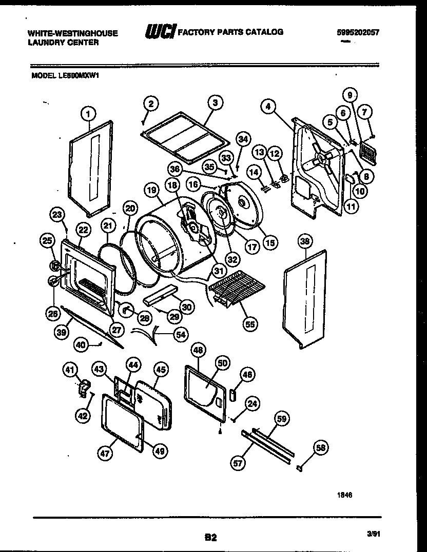 02 - CABINET AND COMPONENT PARTS