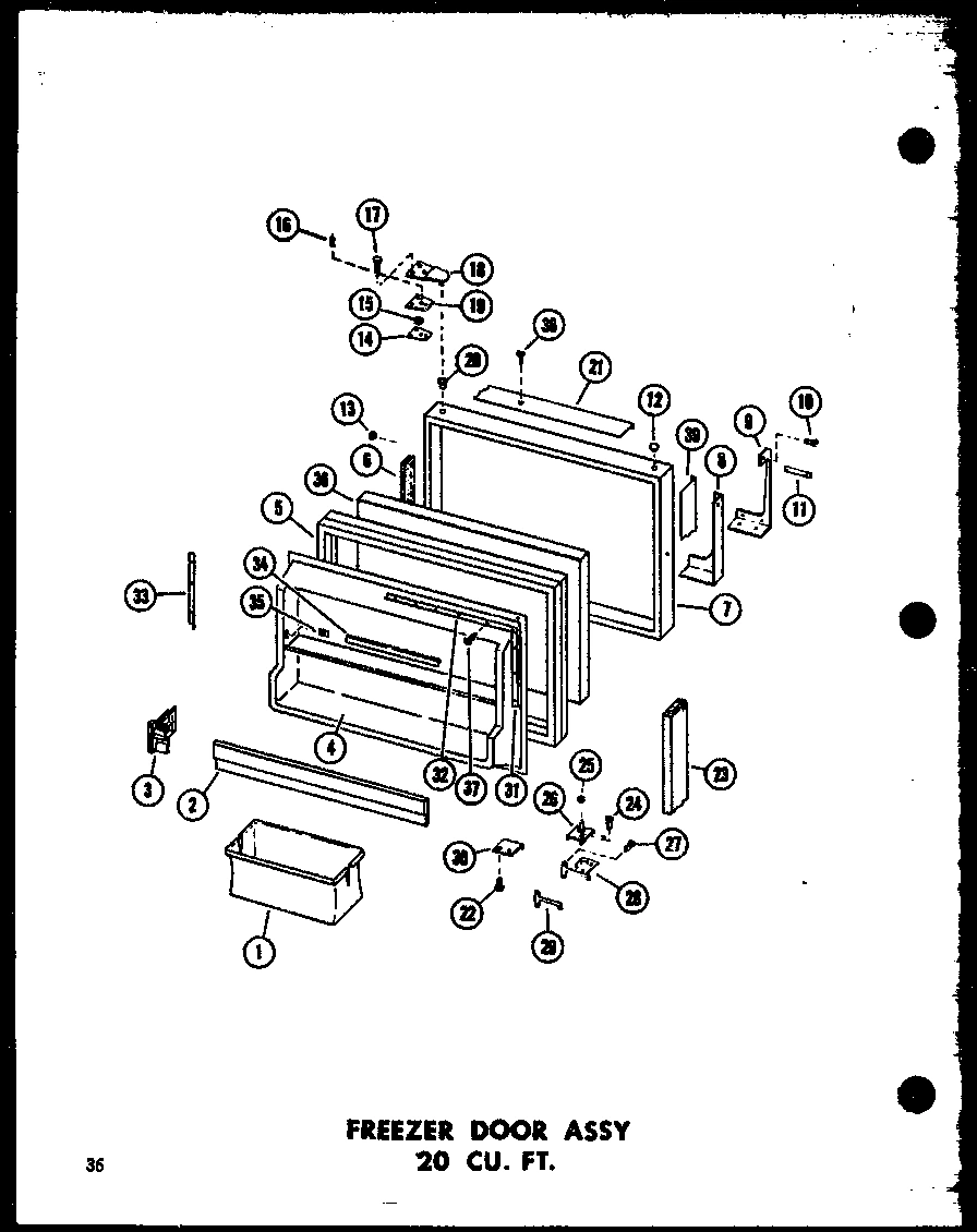 04 - FZ DOOR ASSY 20 CU. FT.