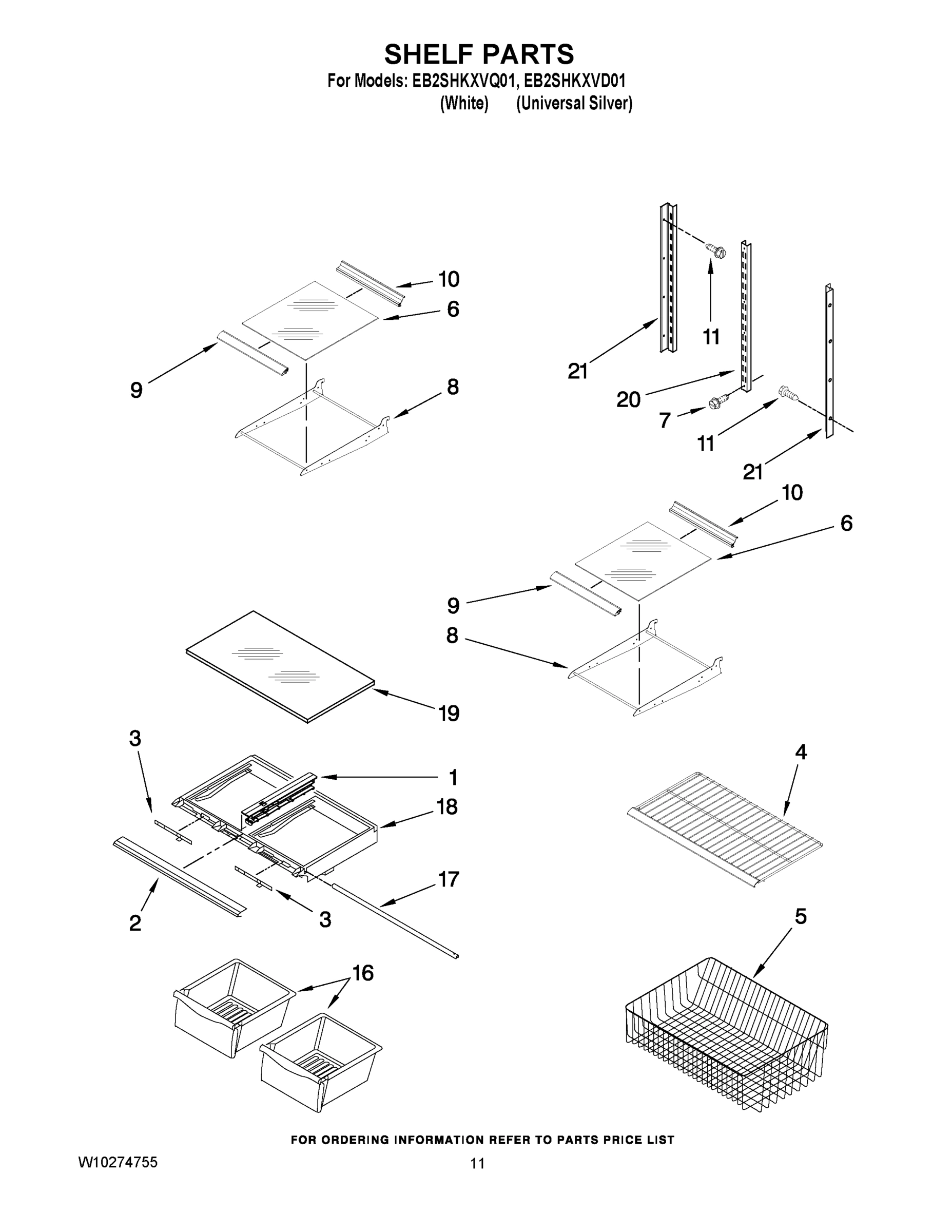 07 - SHELF PARTS