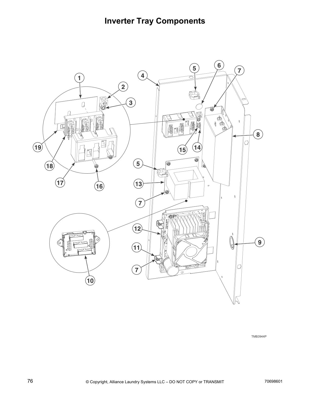 Inverter Tray Components