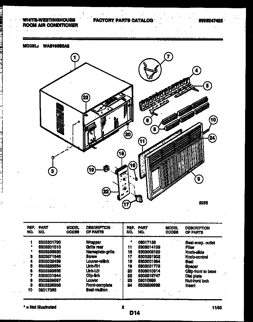 02 - CABINET PARTS