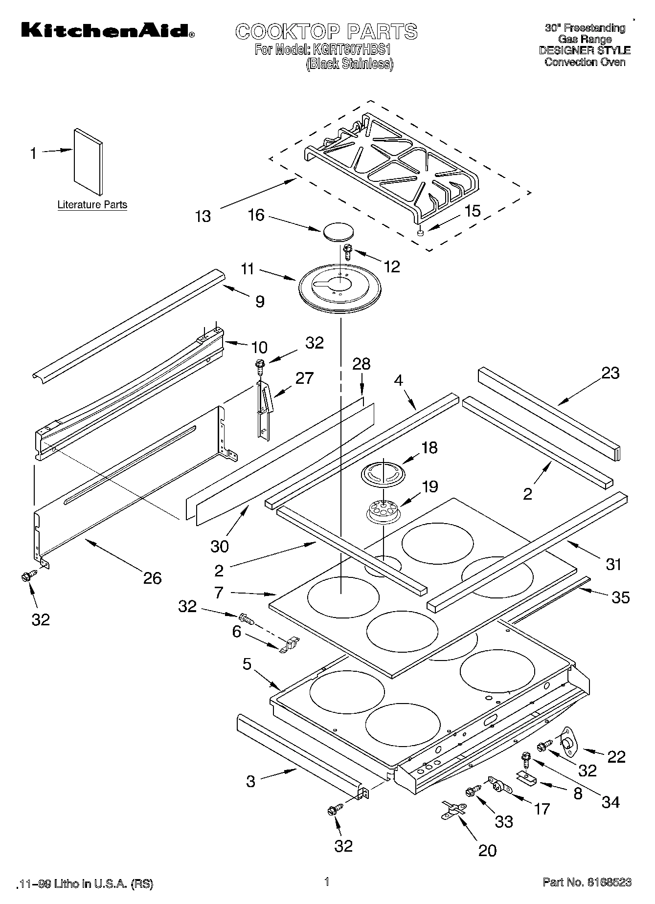 01 - COOKTOP, LITERATURE