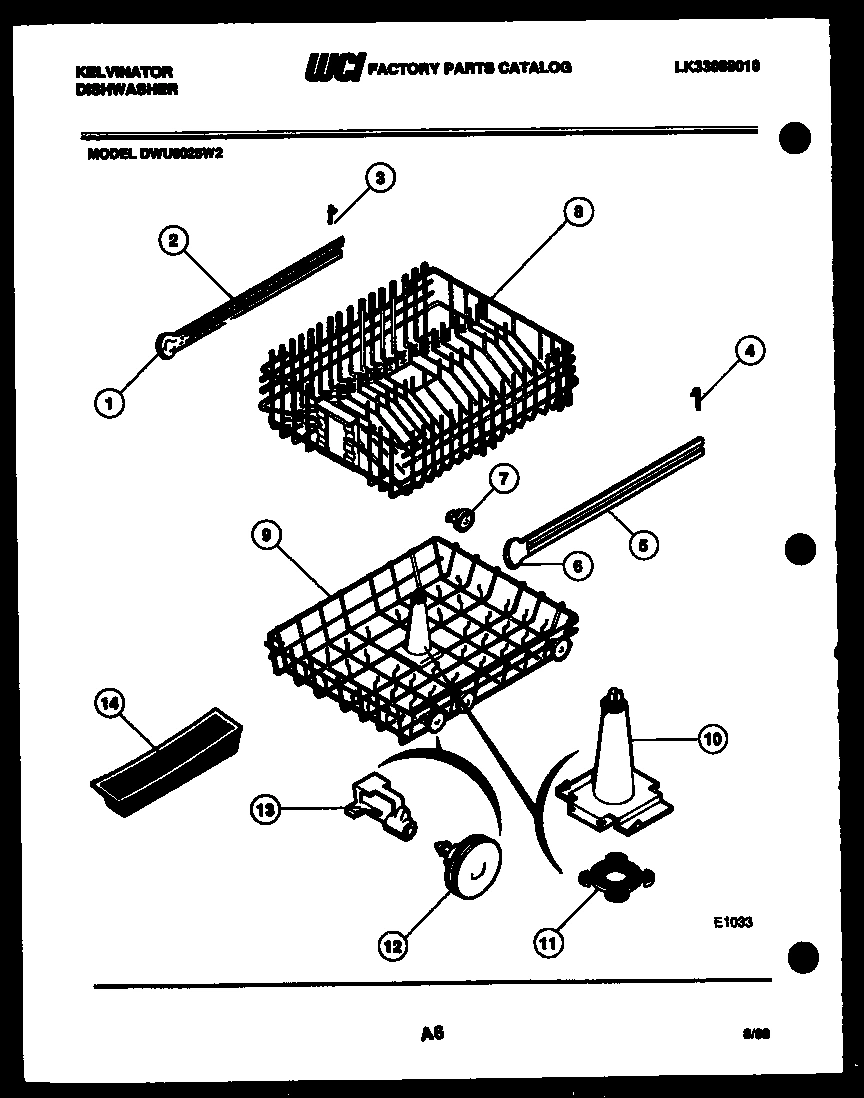 05 - RACKS AND INNER TUB PARTS