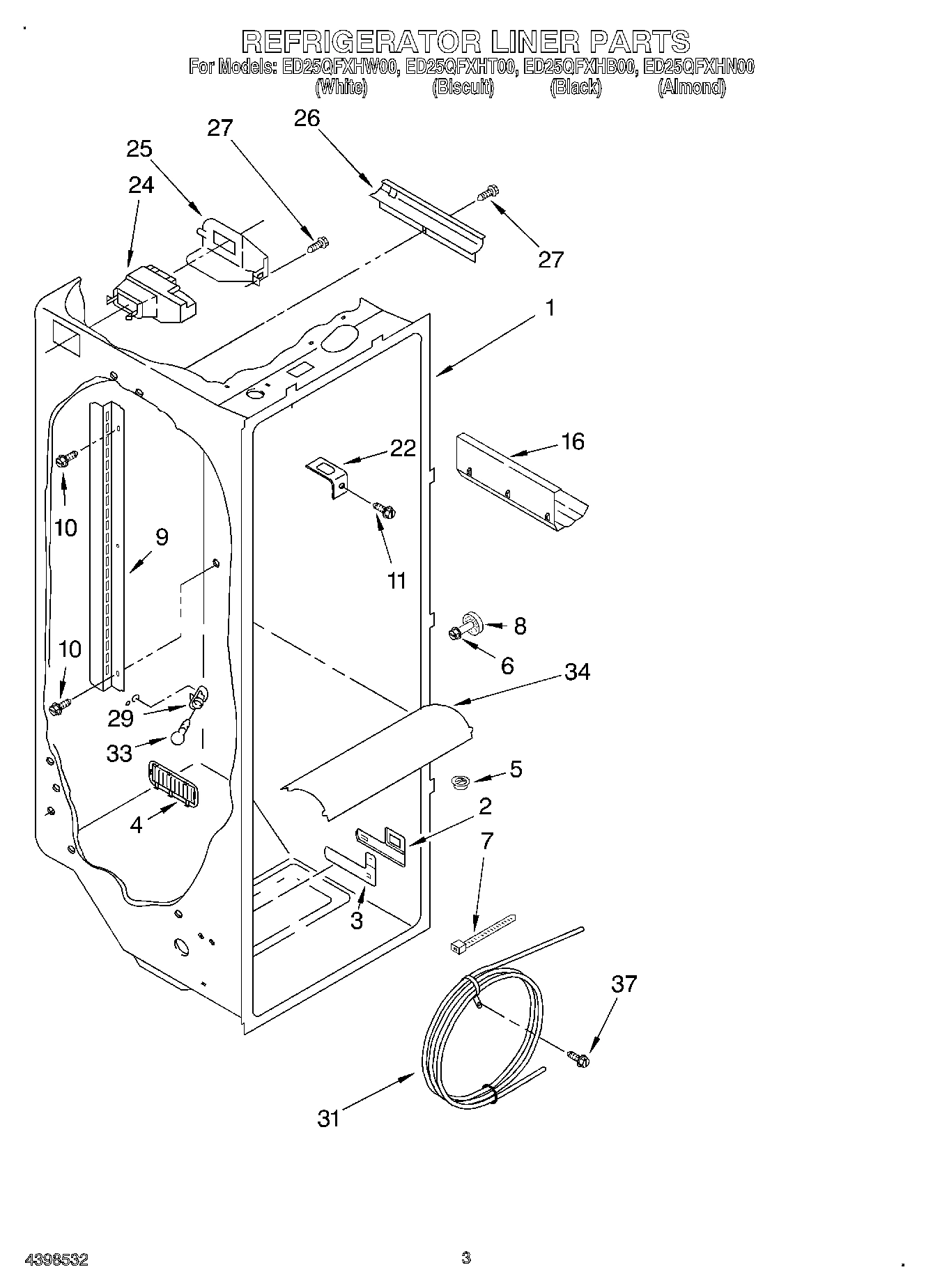 02 - REFRIGERATOR LINER