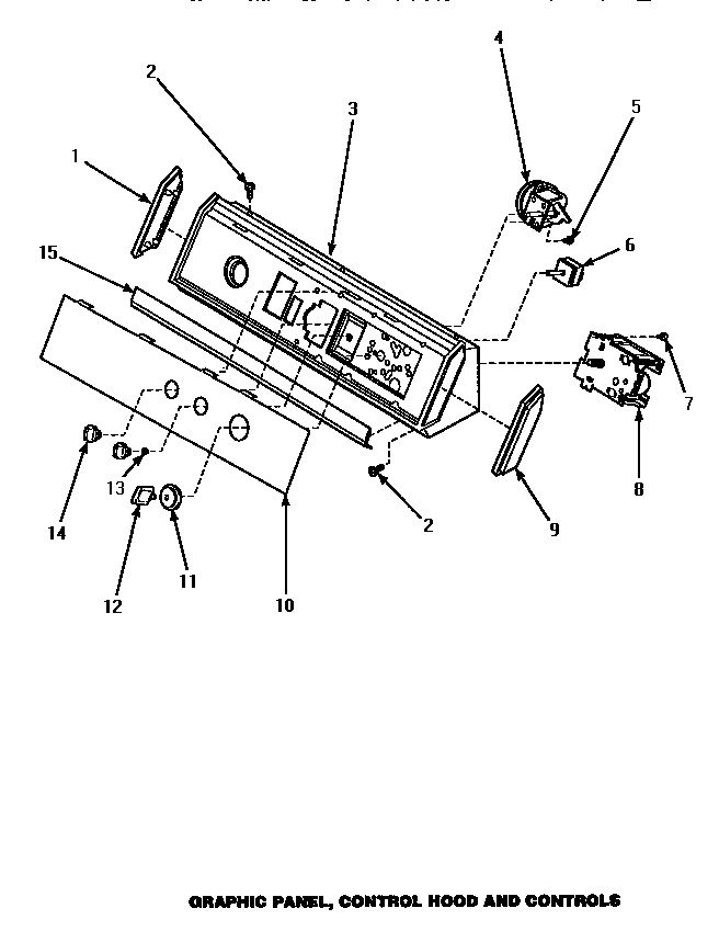 08 - GRAPHIC PANEL, CONTROL HOOD & CONTROLS