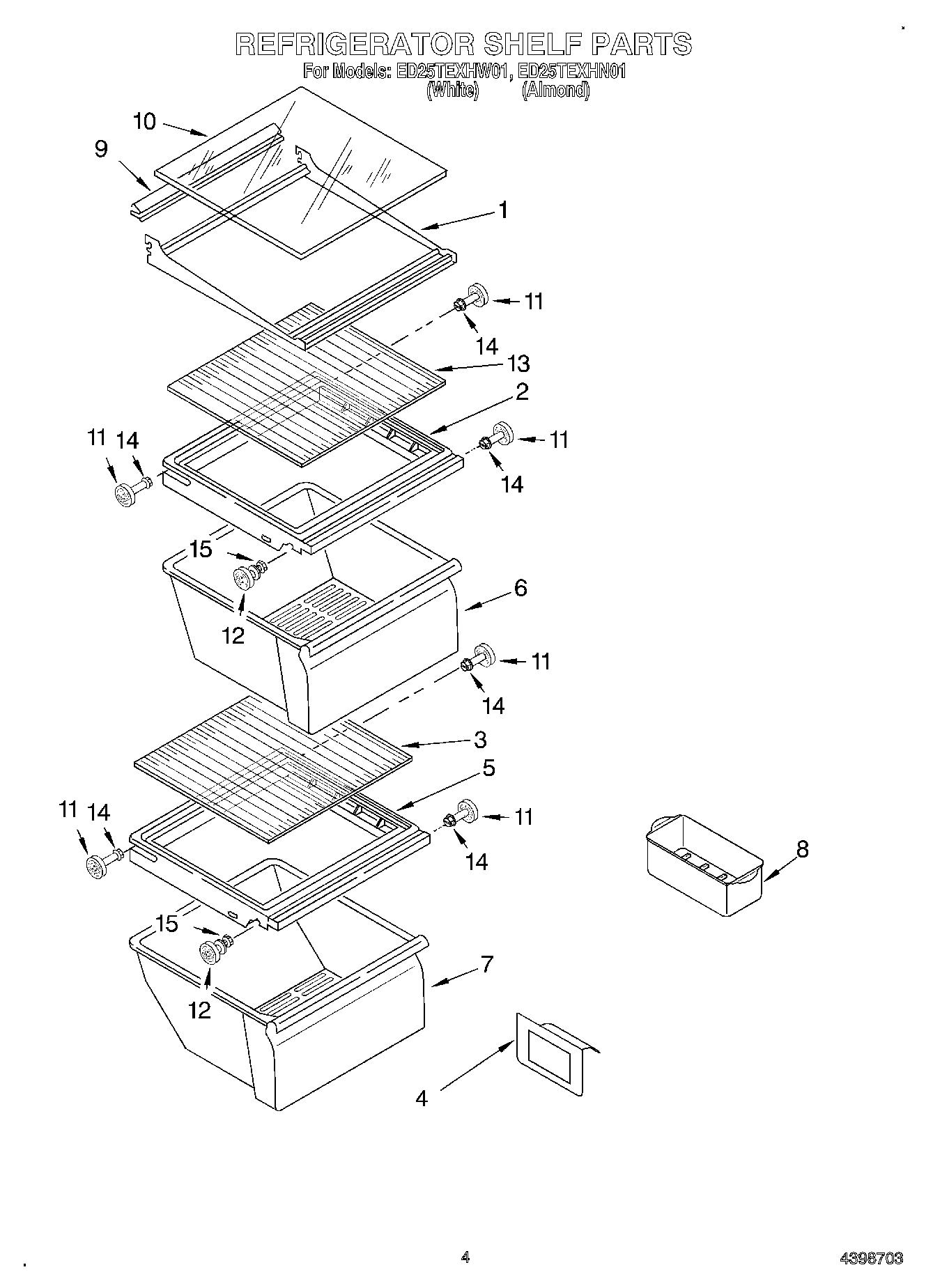 03 - REFRIGERATOR SHELF