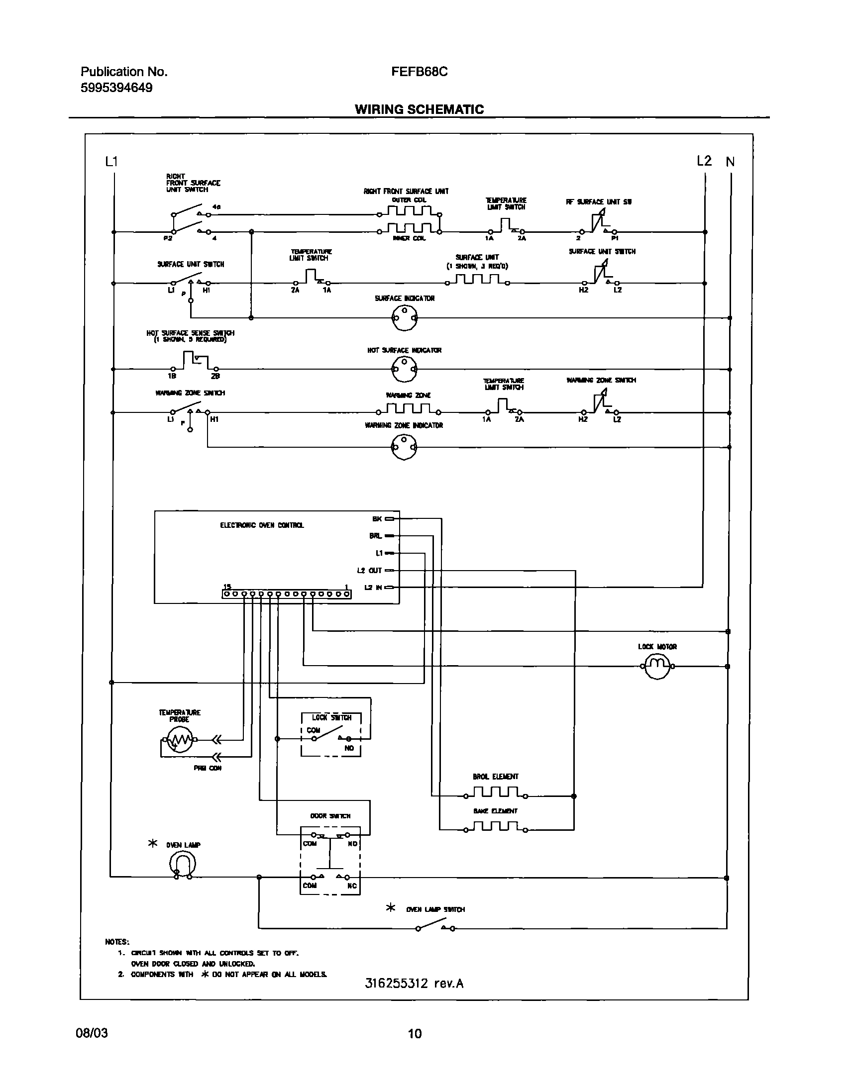10 - WIRING SCHEMATIC
