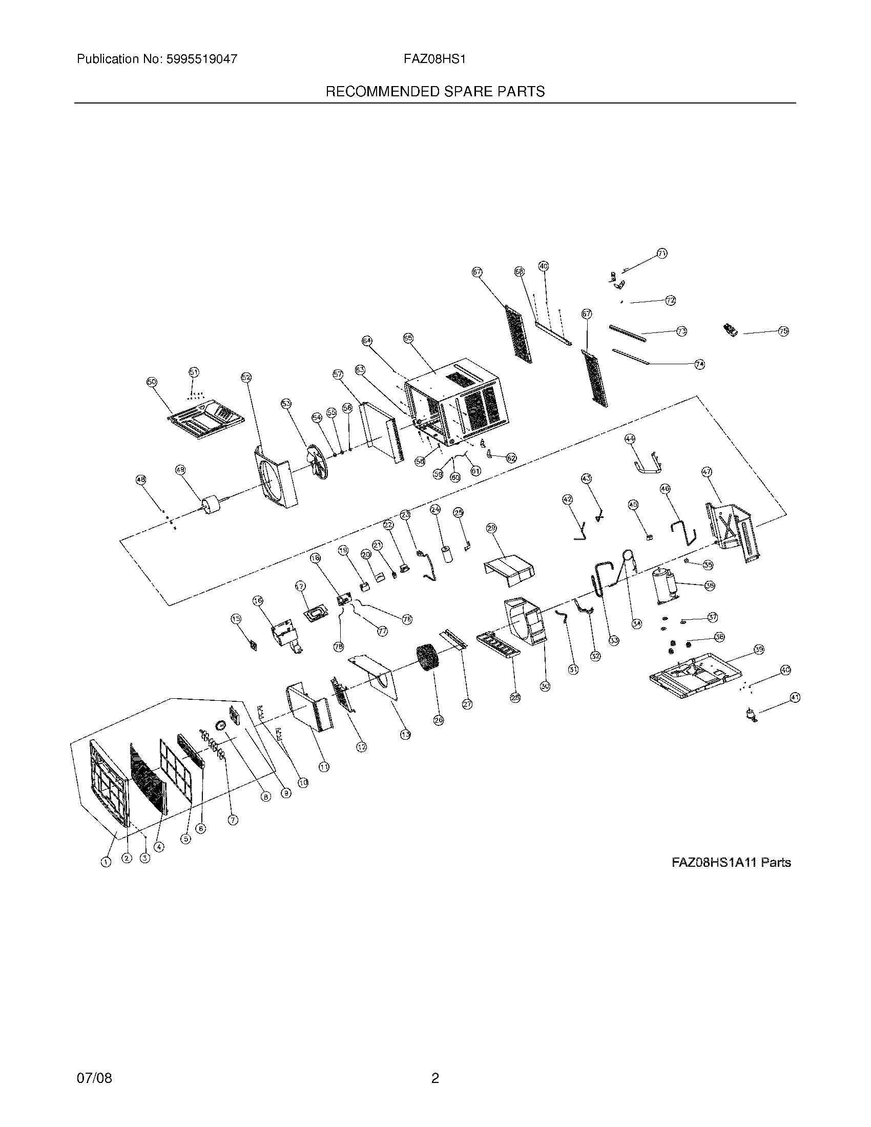 03 - RECOMMENDED SPARE PARTS