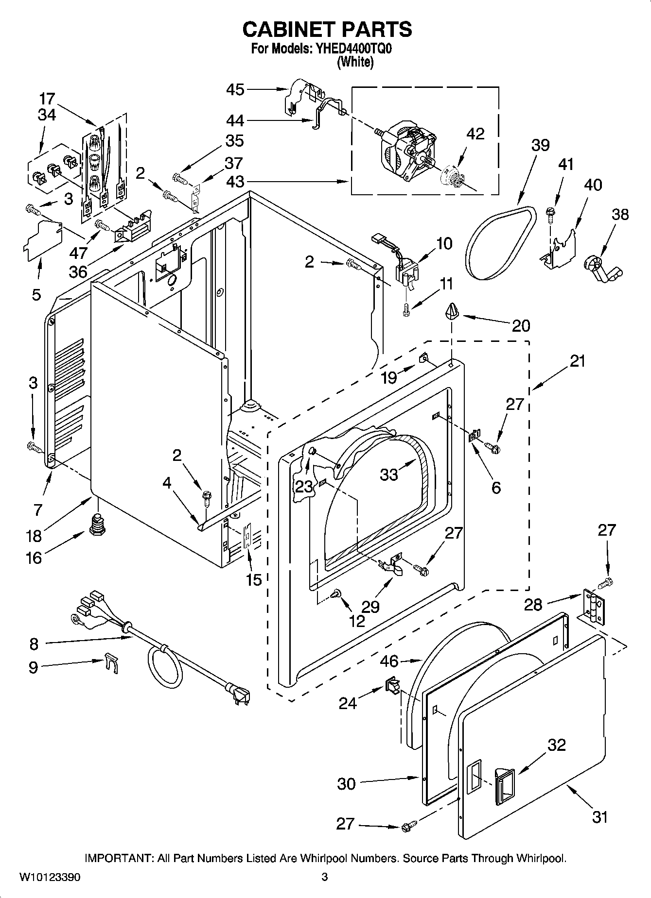 02 - CABINET PARTS