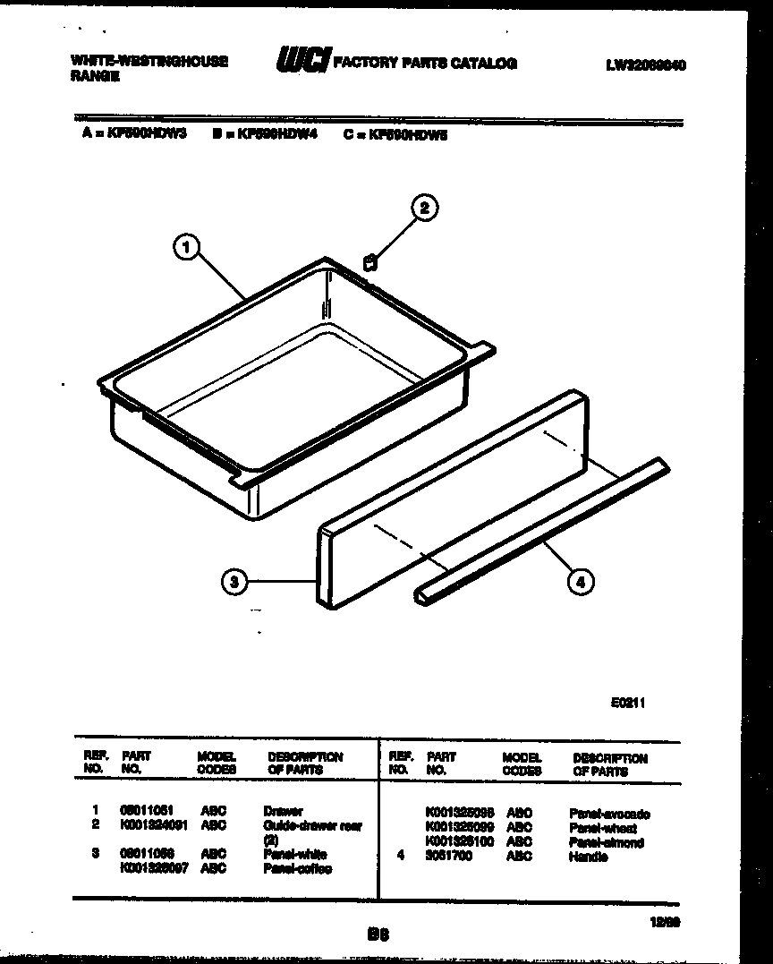 07 - DRAWER PARTS