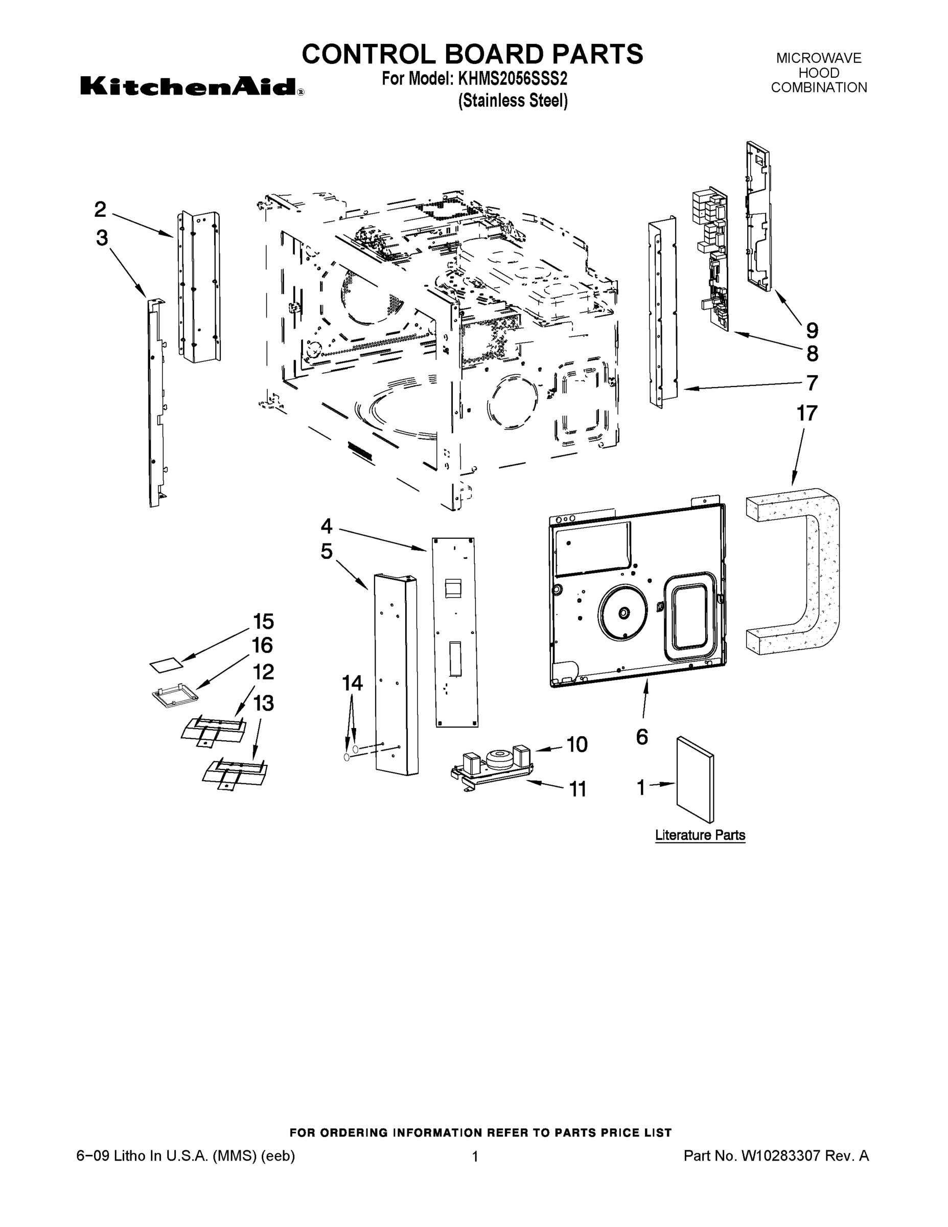 01 - CONTROL BOARD PARTS
