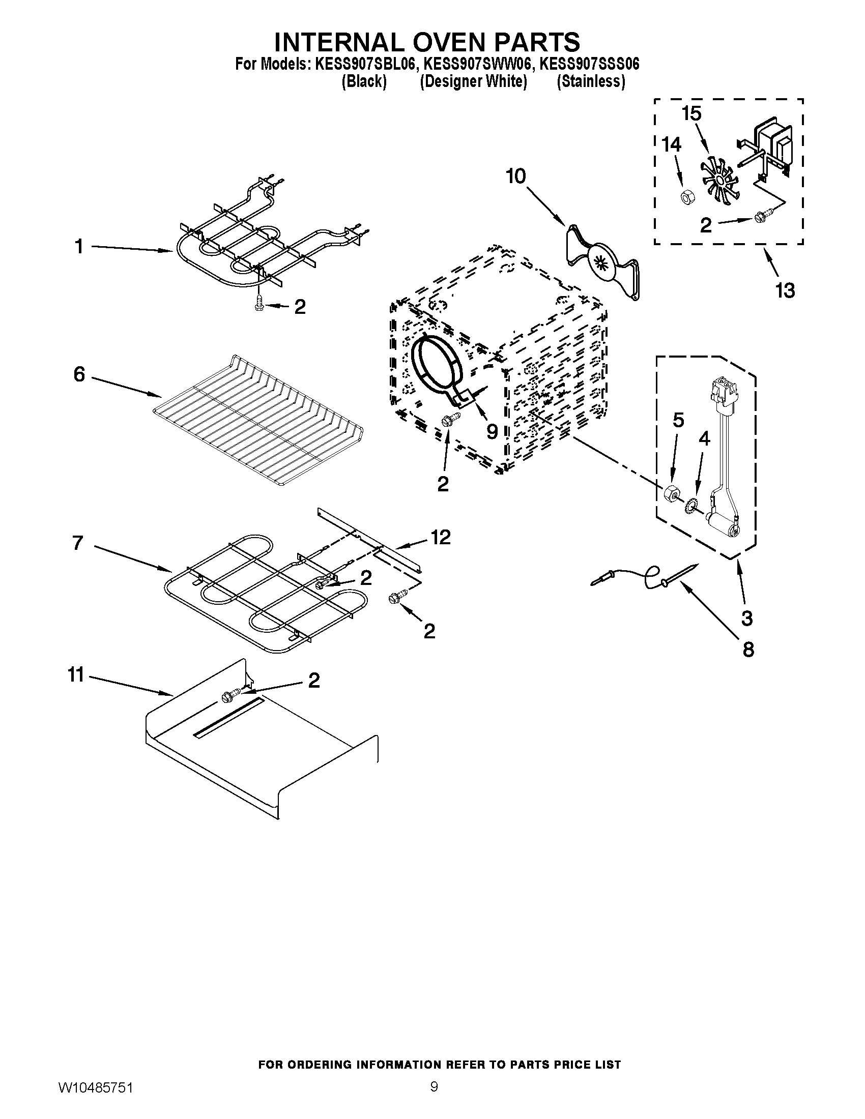 06 - INTERNAL OVEN PARTS