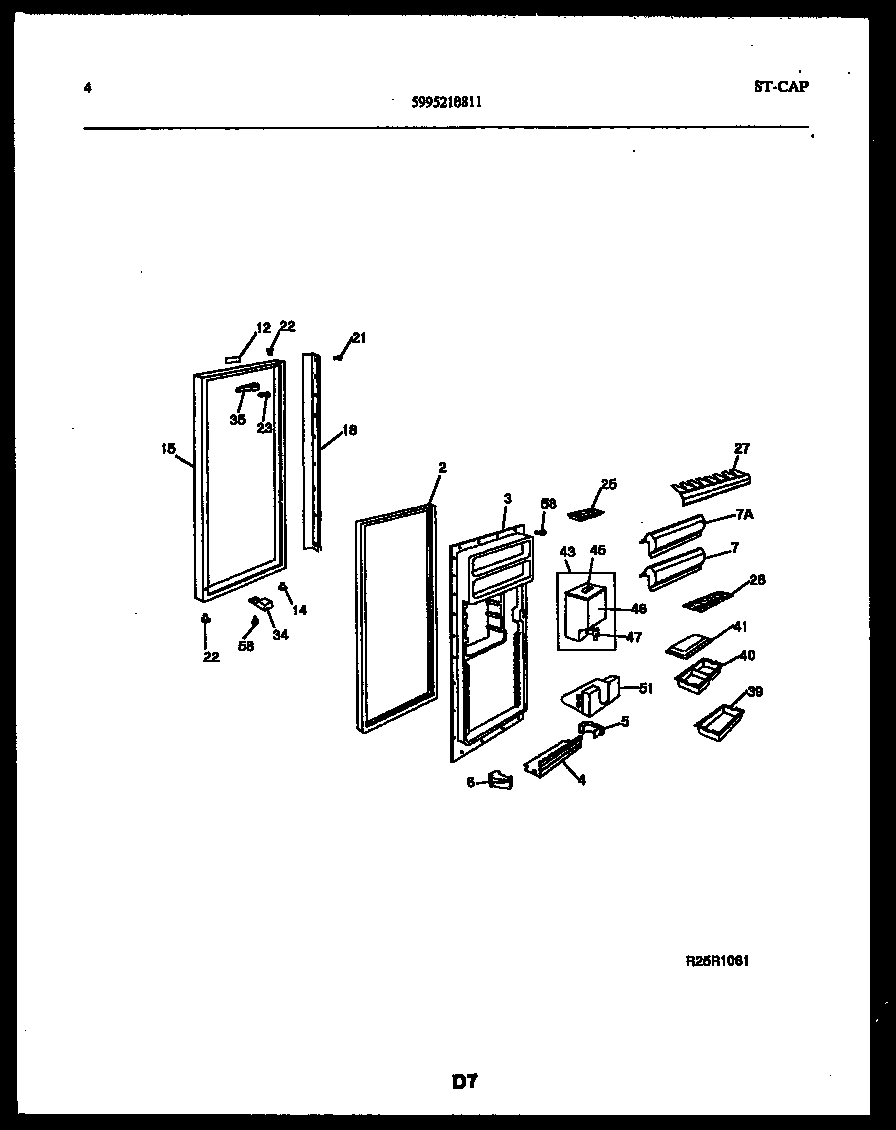 03 - REFRIGERATOR DOOR PARTS