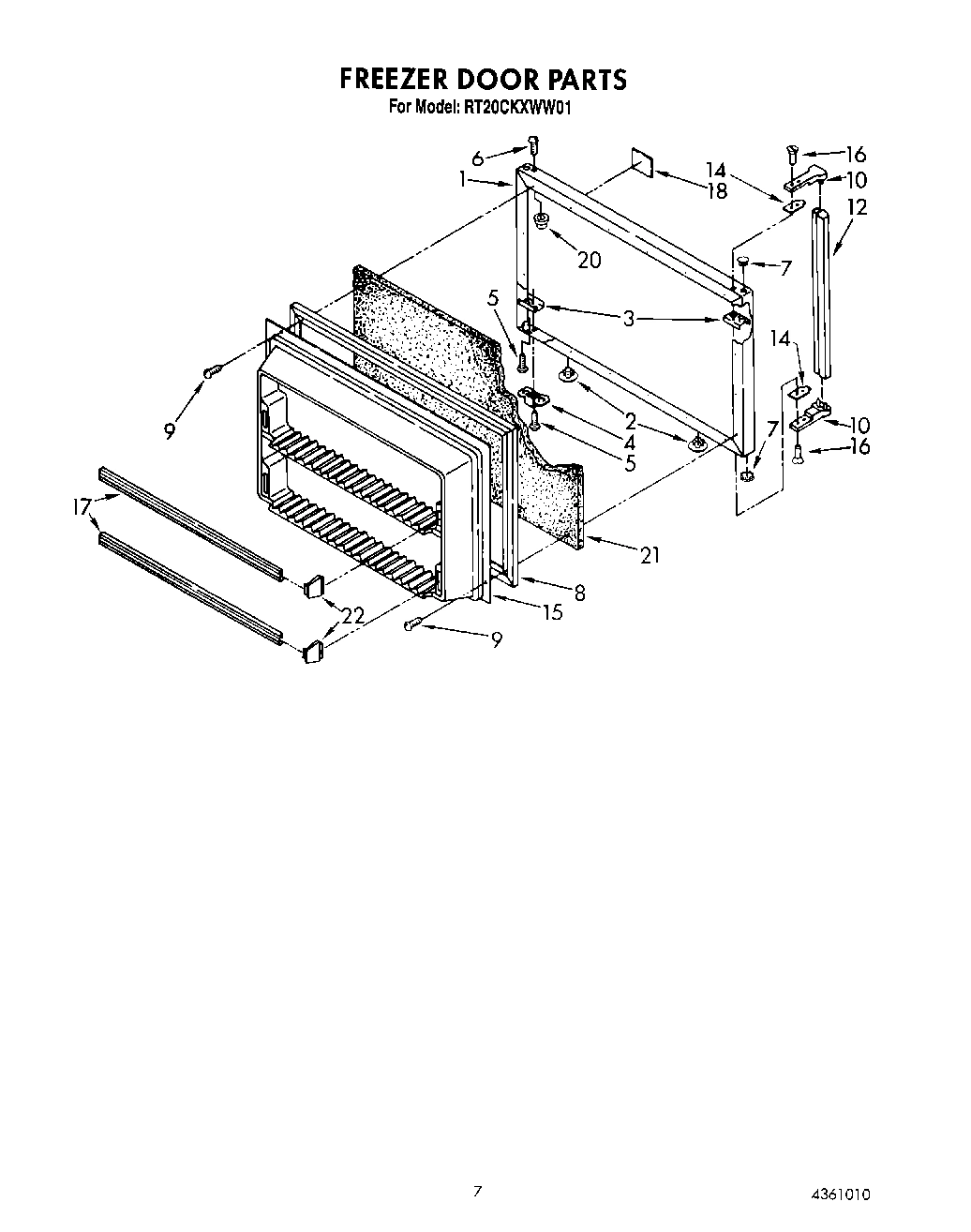 05 - FREEZER DOOR