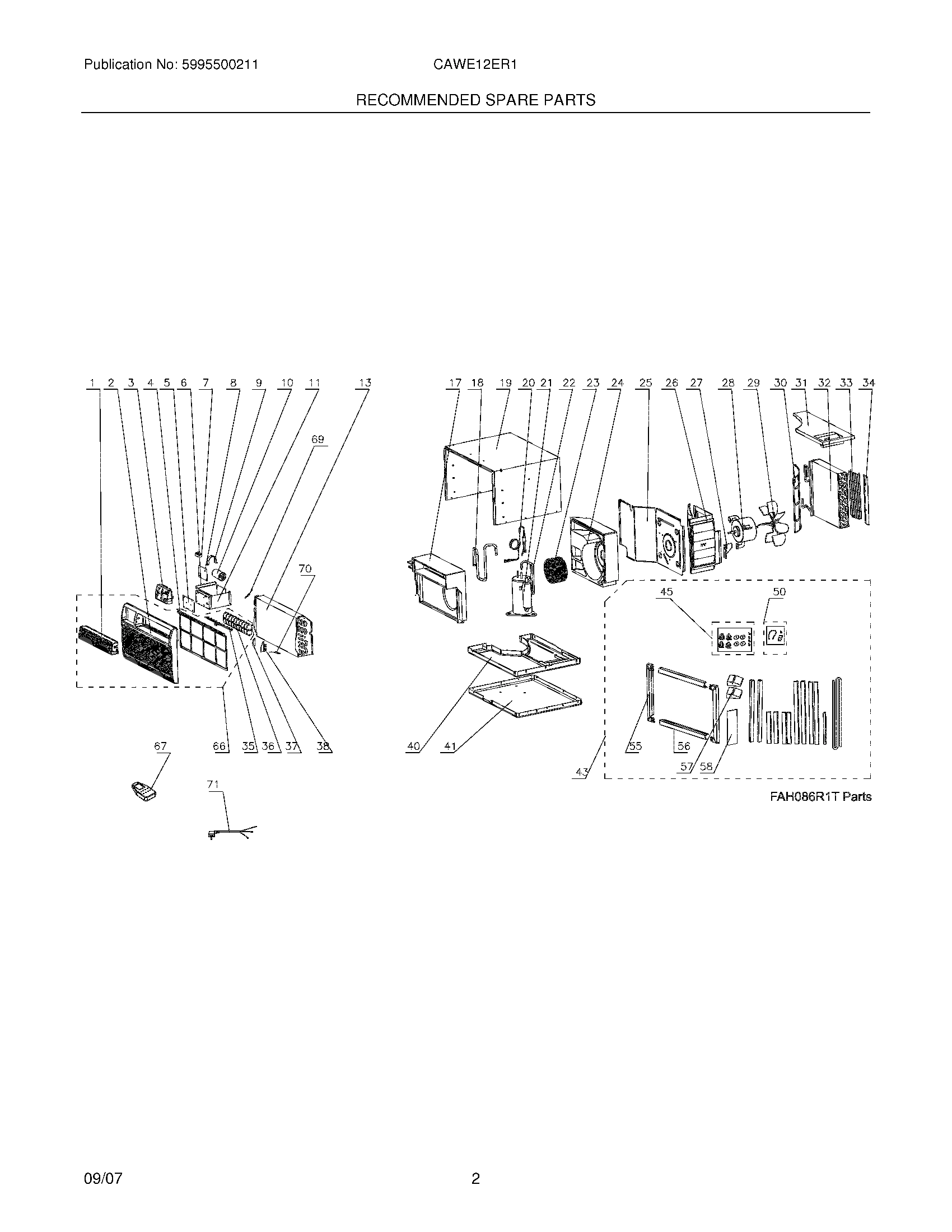 03 - RECOMMENDED SPARE PARTS