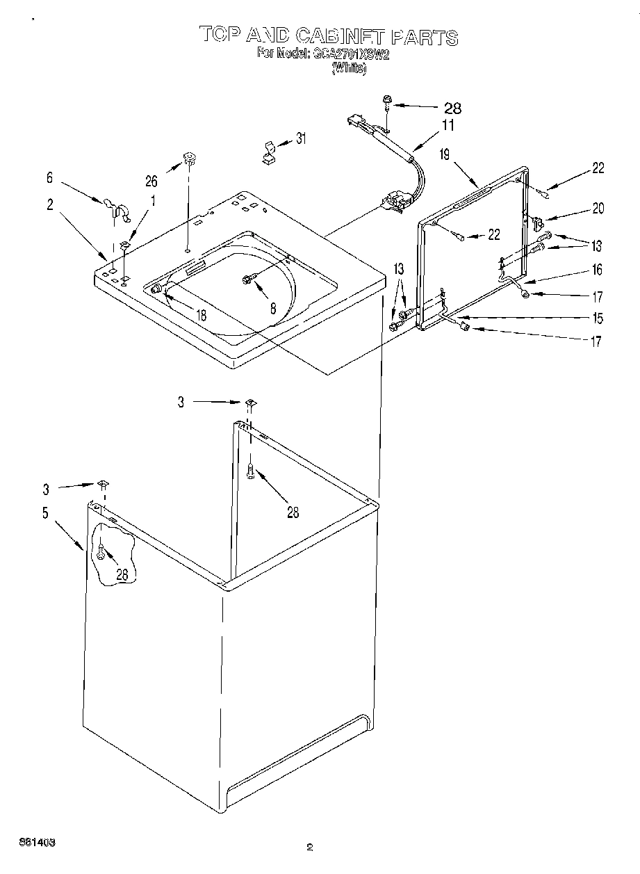 02 - TOP AND CABINET