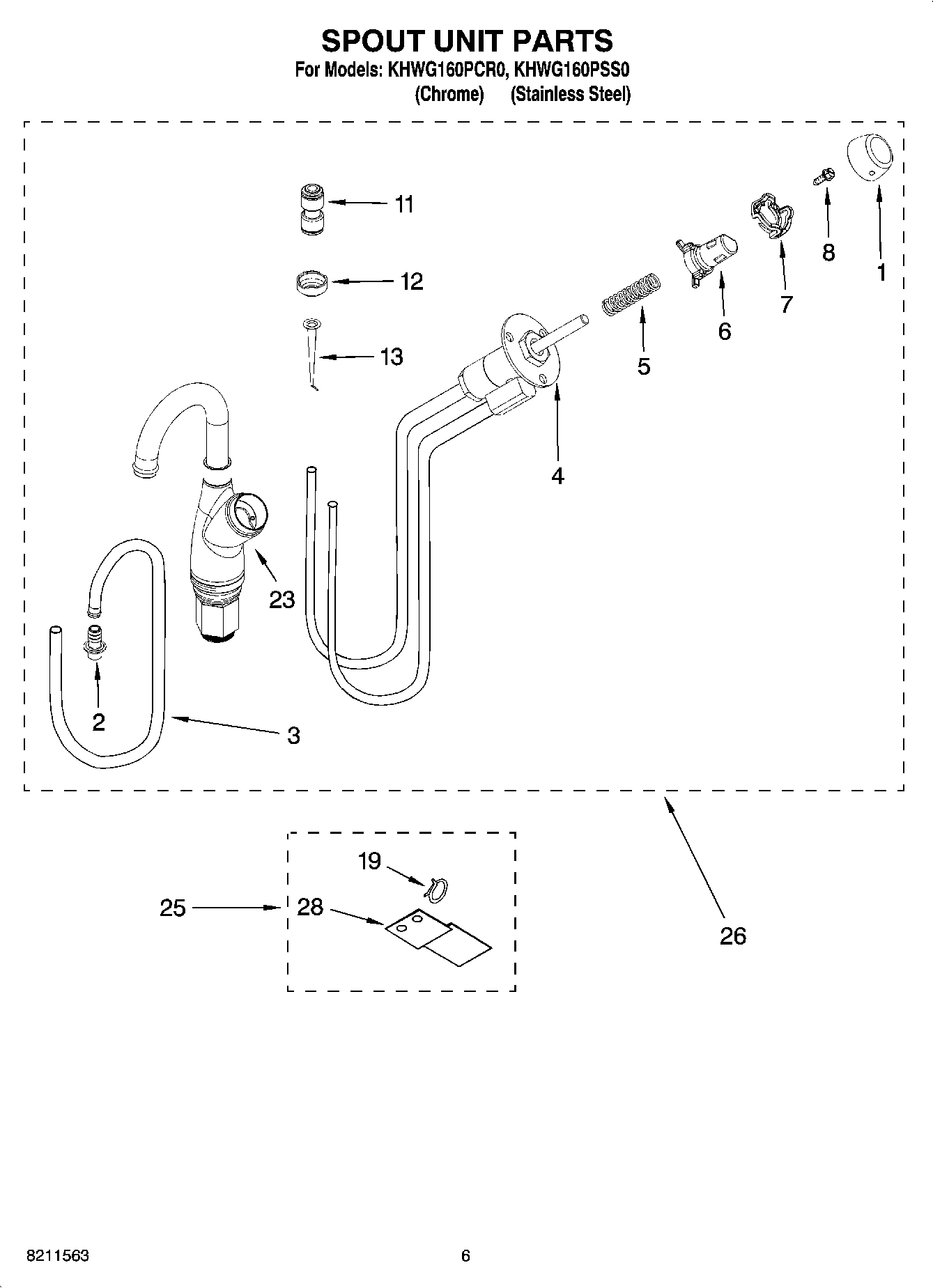 03 - SPOUT UNIT PARTS