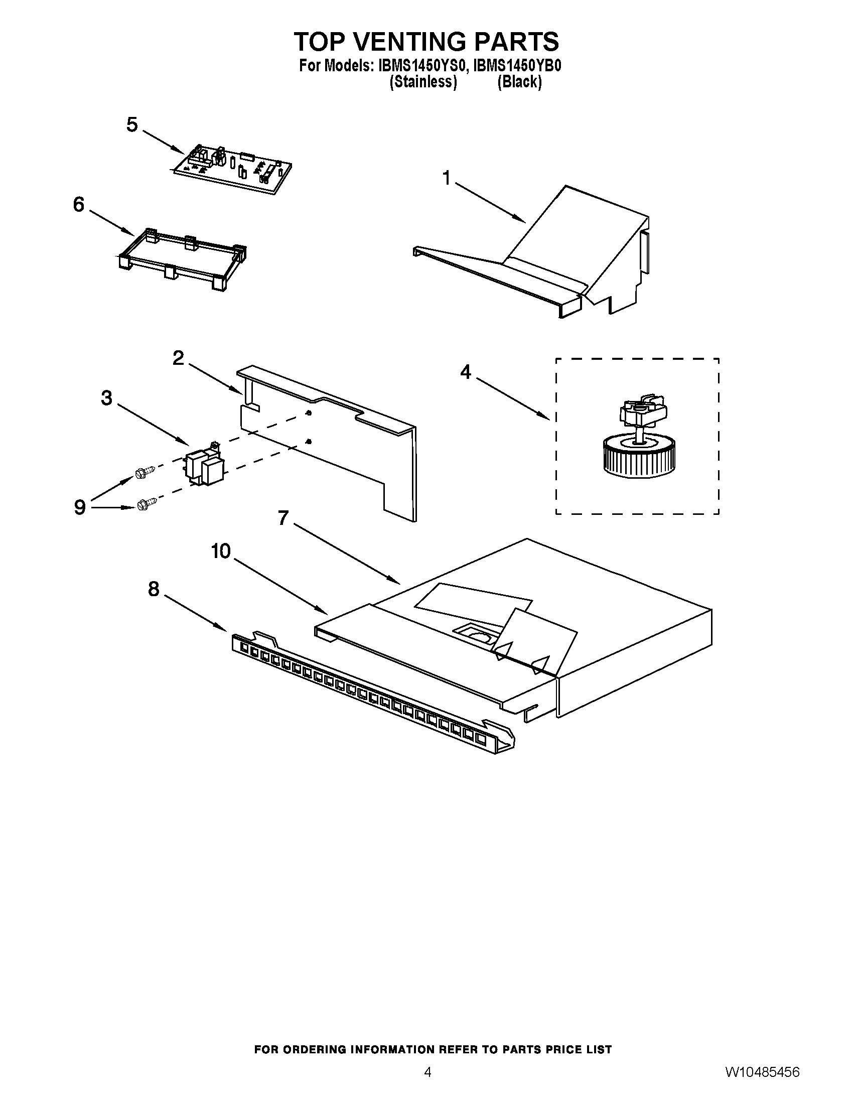 04 - TOP VENTING PARTS