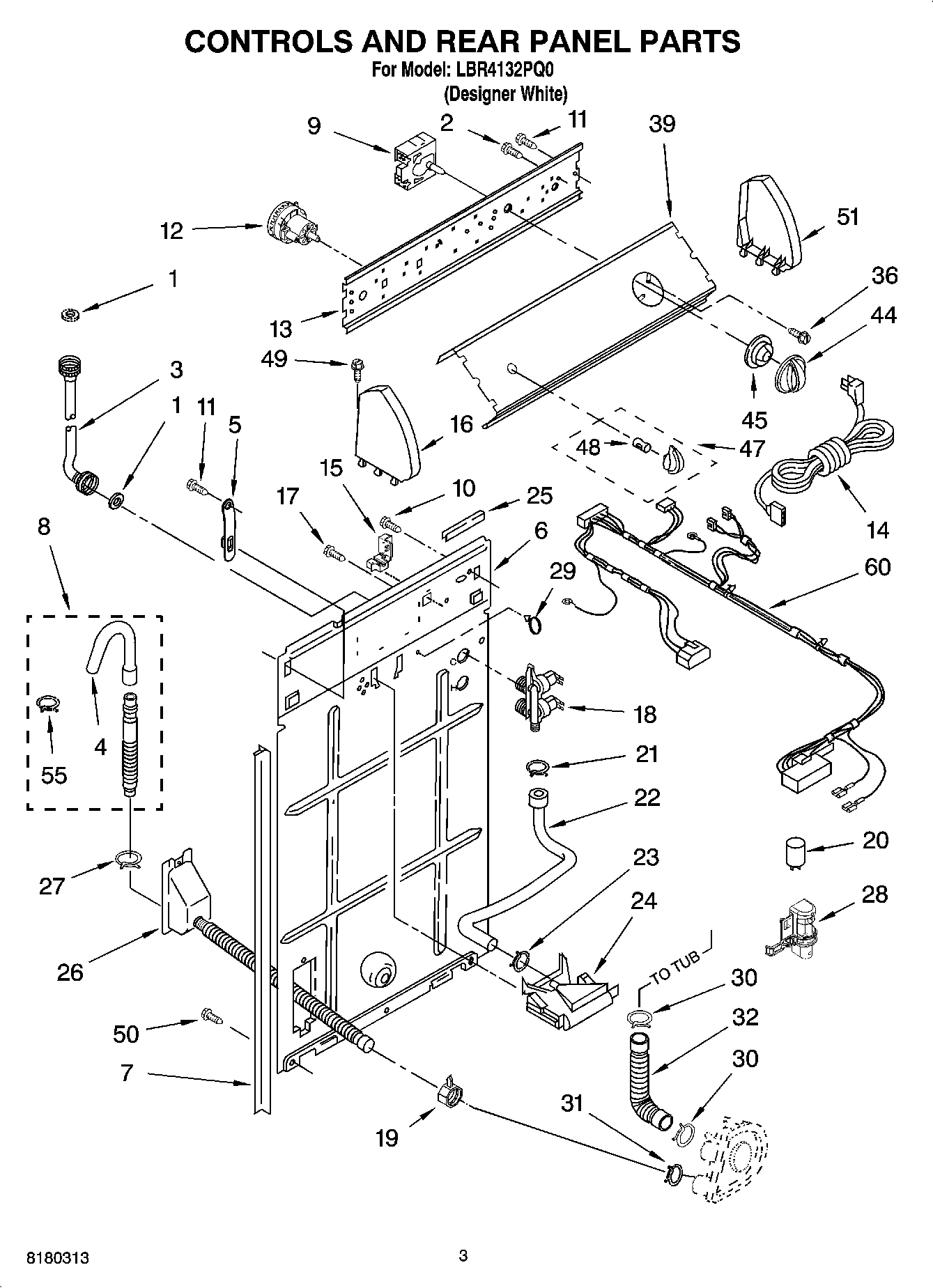 02 - CONTROL AND REAR PANEL PARTS