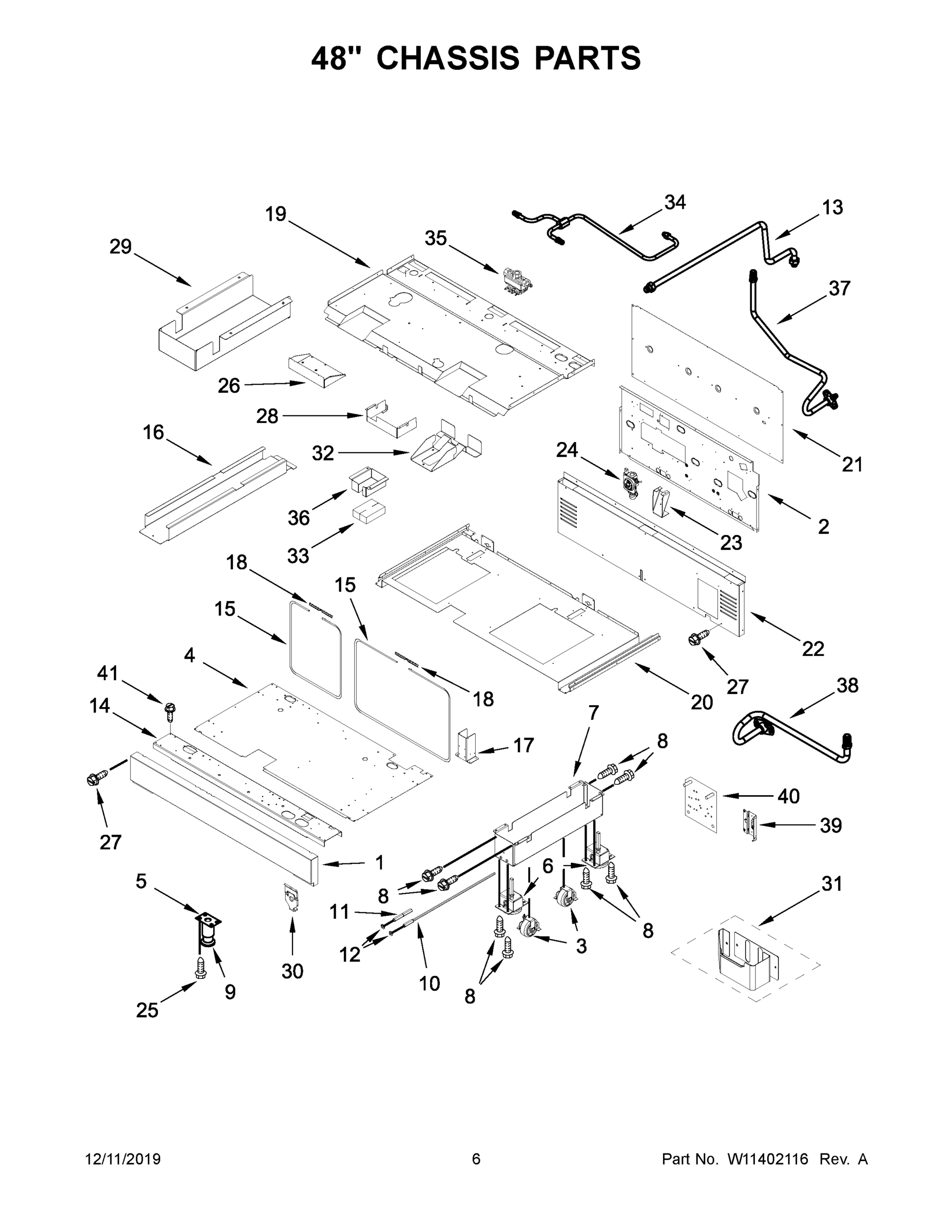 04 - 48" CHASSIS PARTS