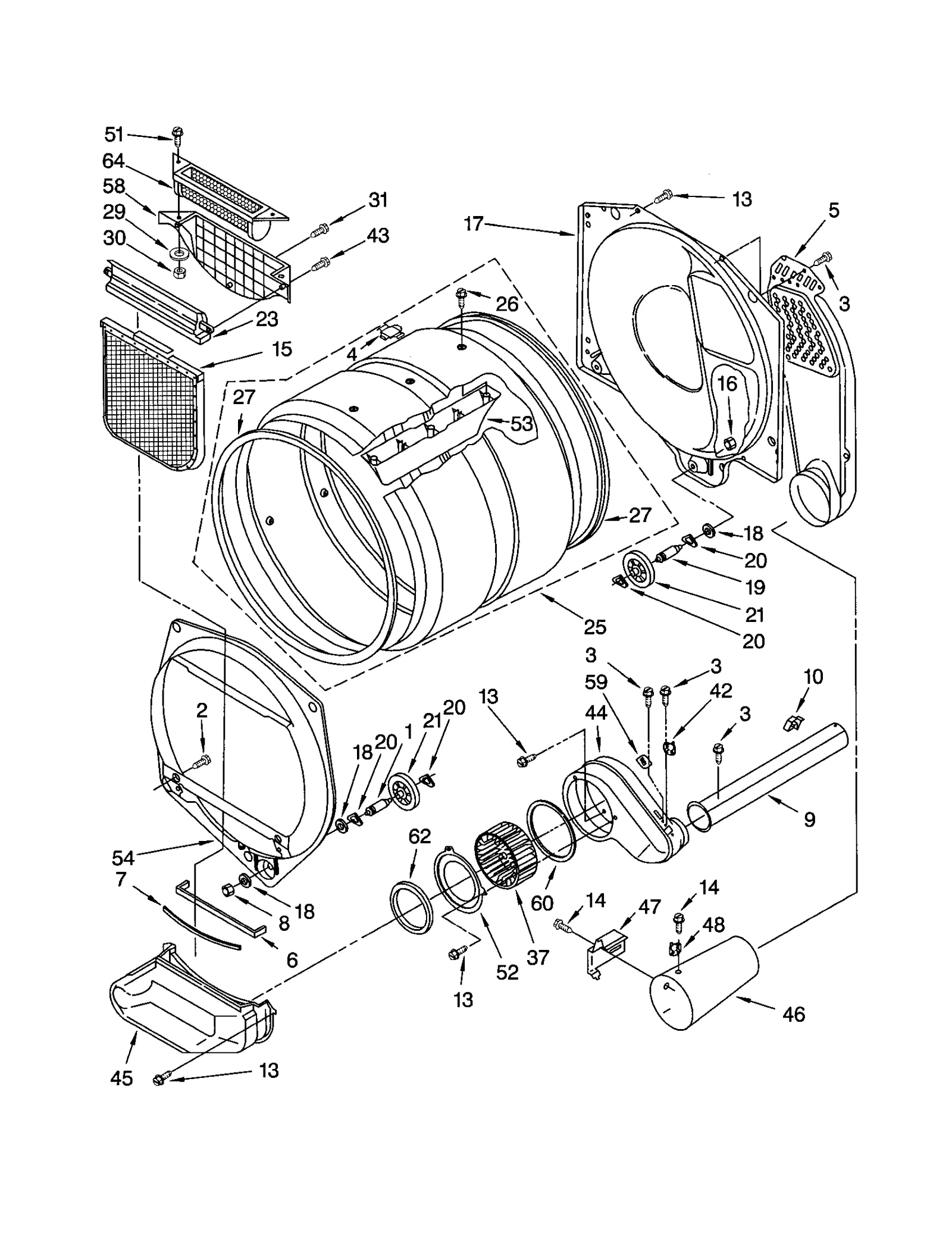 UPPER AND LOWER BULKHEAD