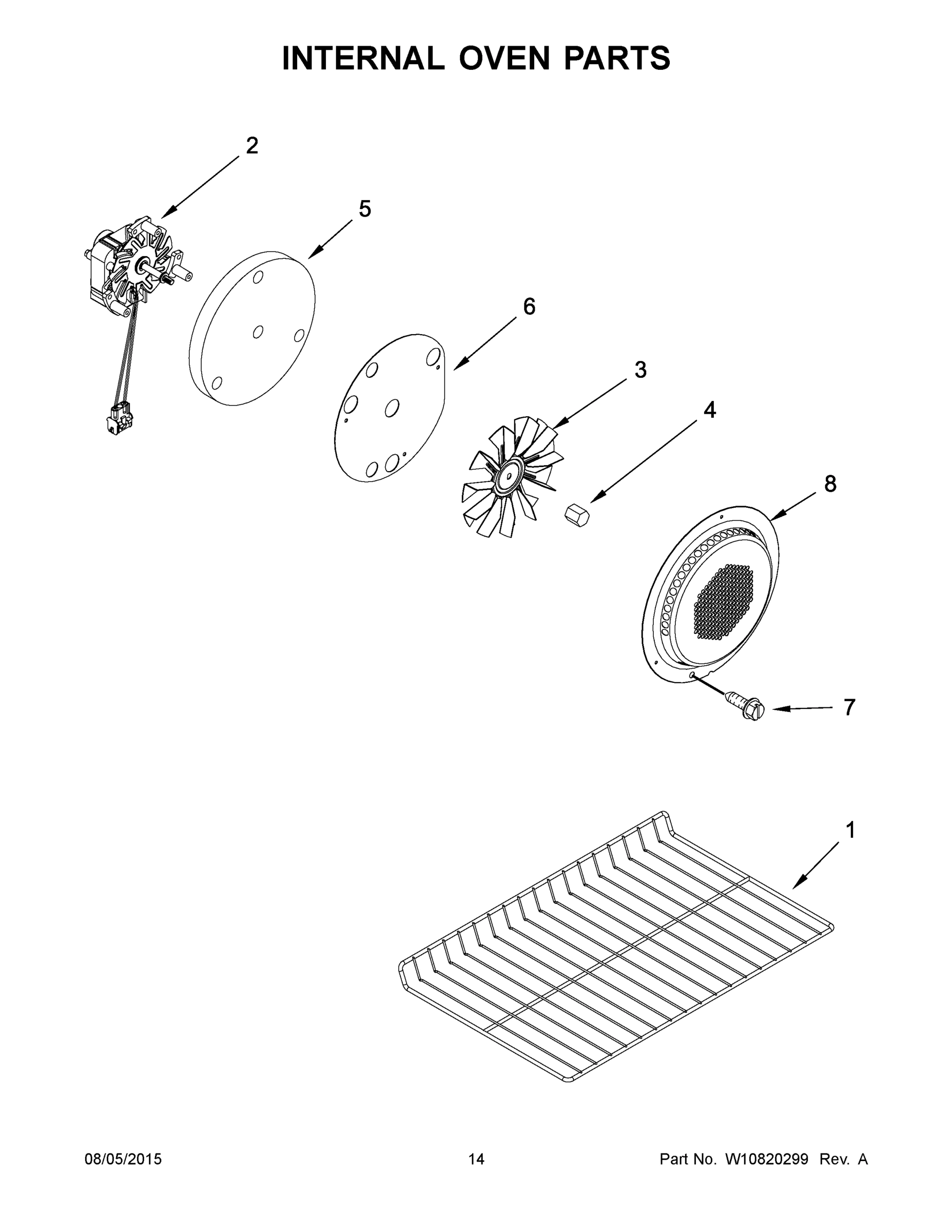 08 - INTERNAL OVEN PARTS