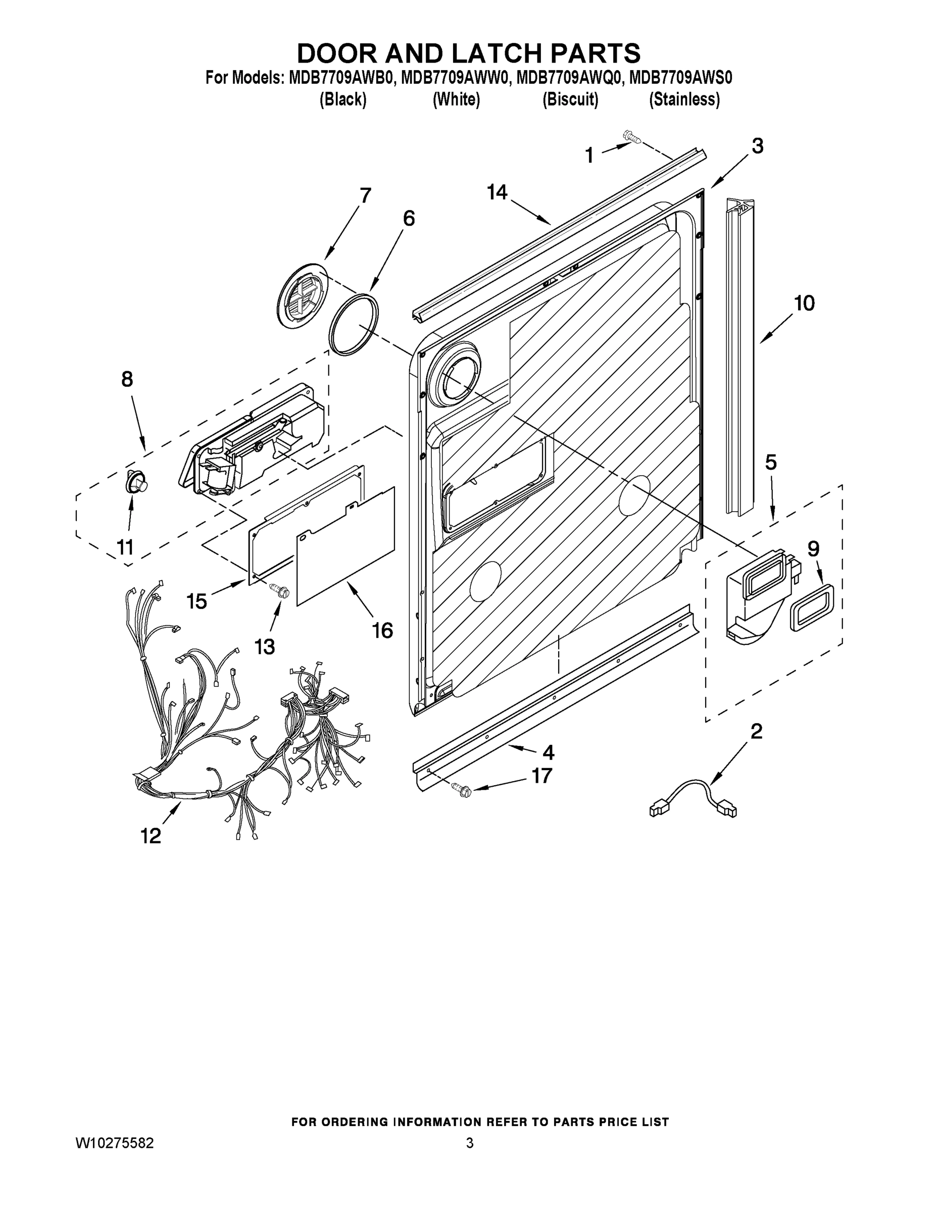 03 - DOOR AND LATCH PARTS