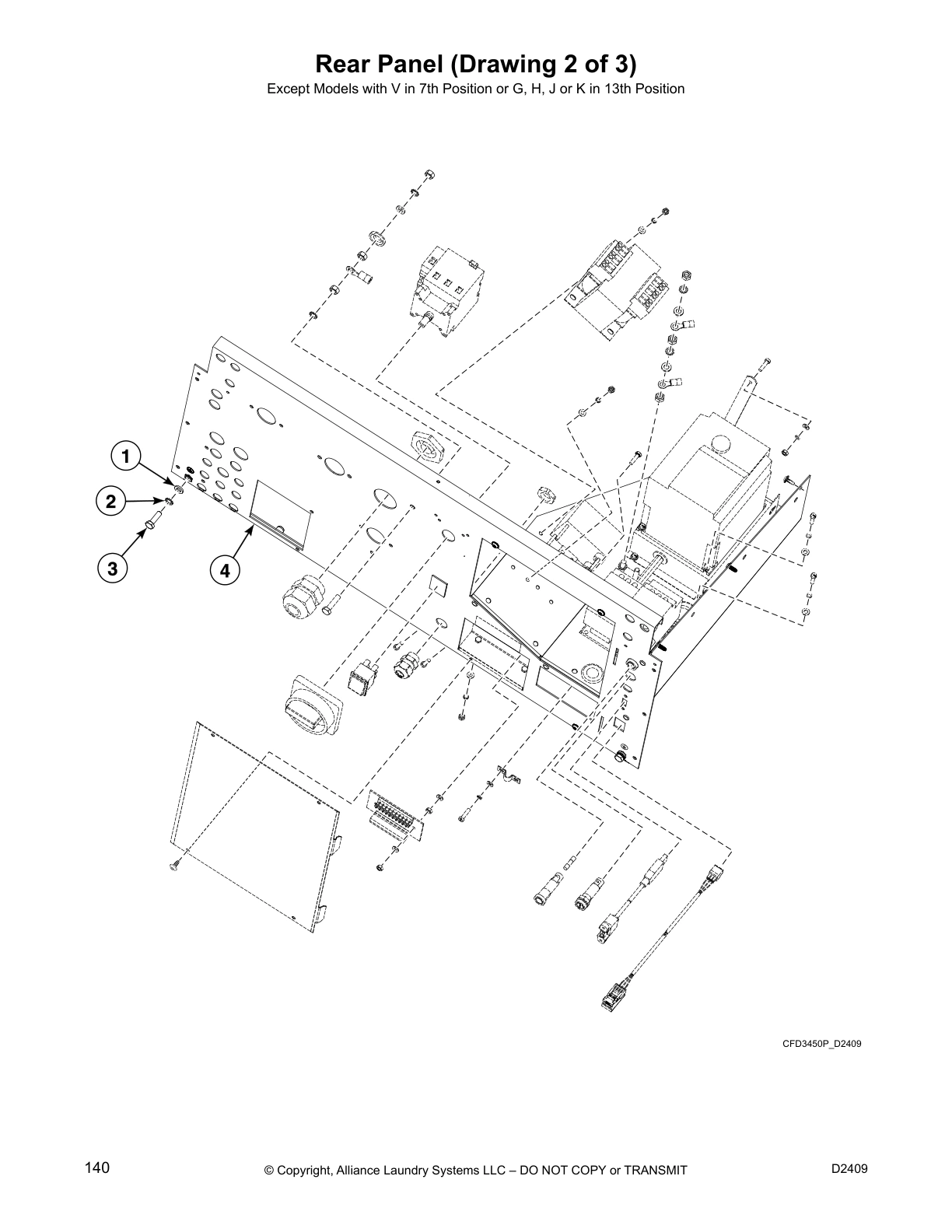 Rear Panel (Drawing 2 of 3)