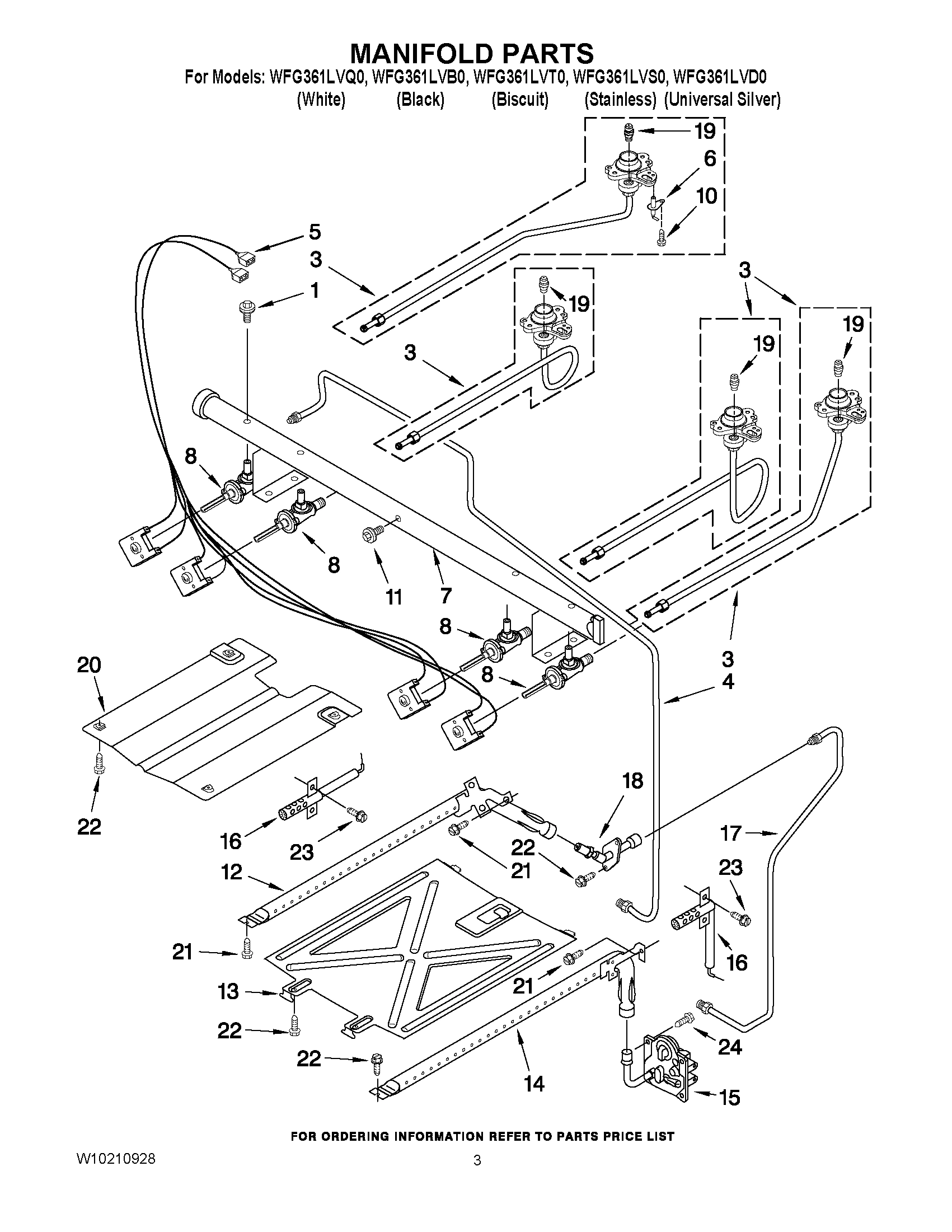 03 - MANIFOLD PARTS