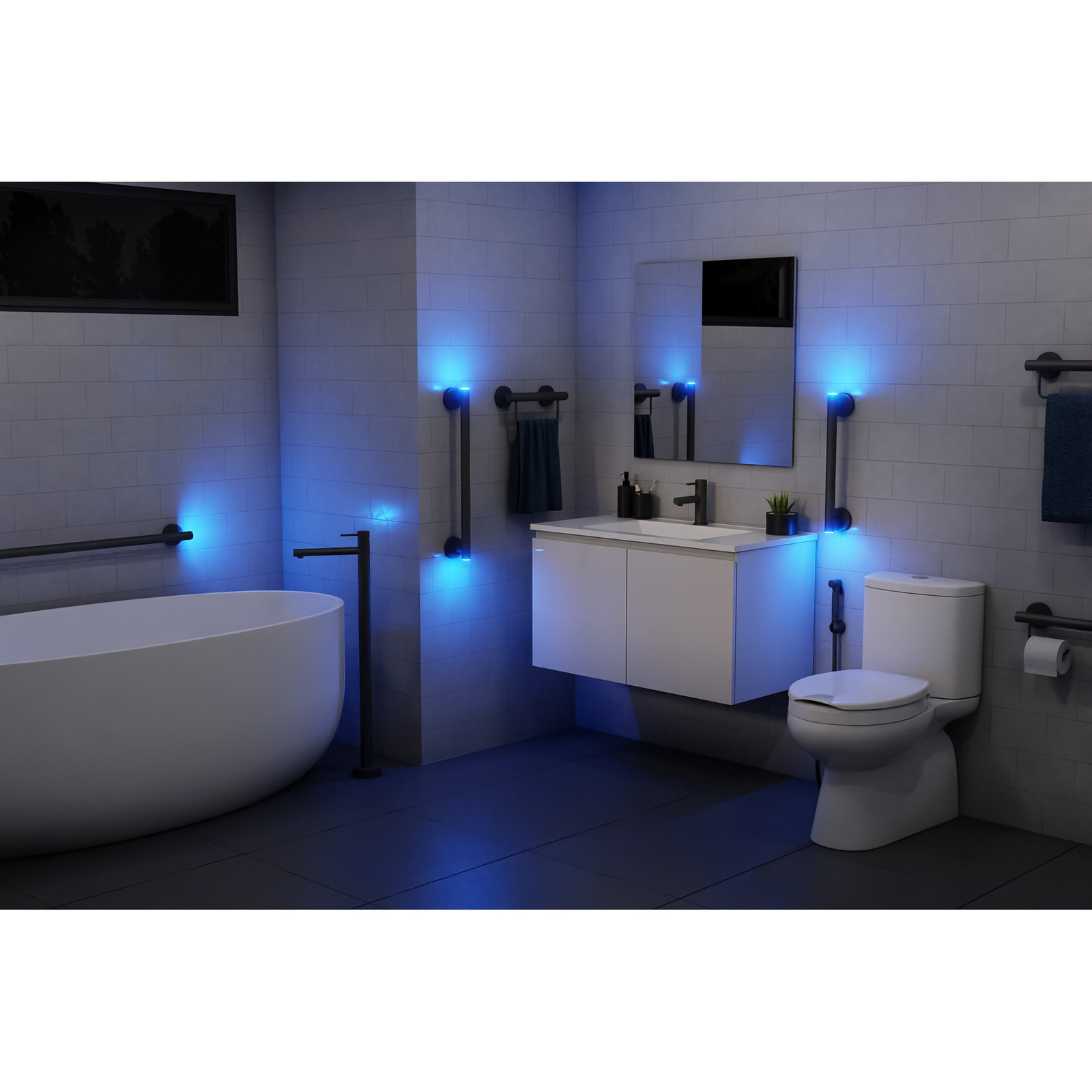 This toilet nightlight will help you out during that midnight bathroom trip