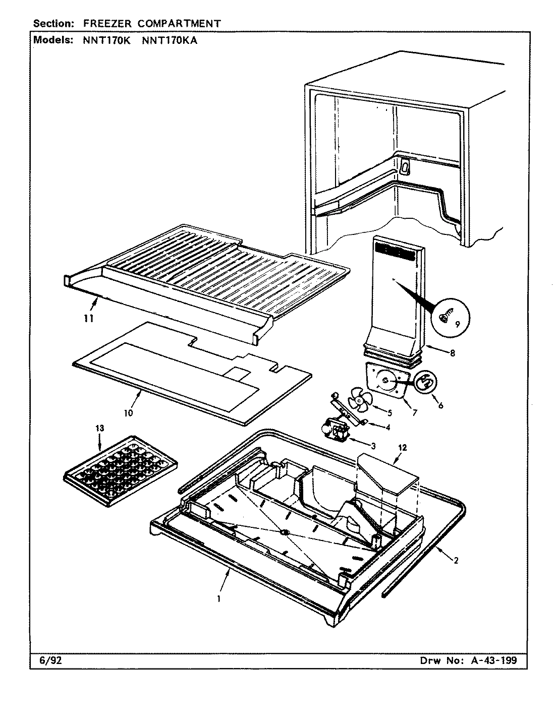 01 - FREEZER COMPARTMENT