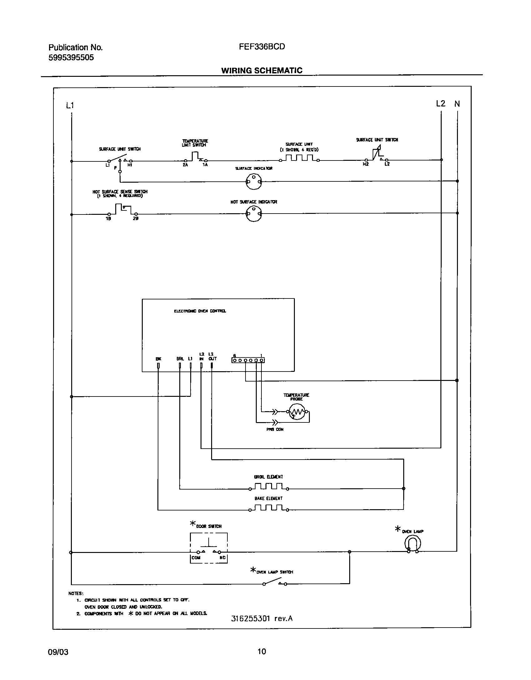 10 - WIRING SCHEMATIC