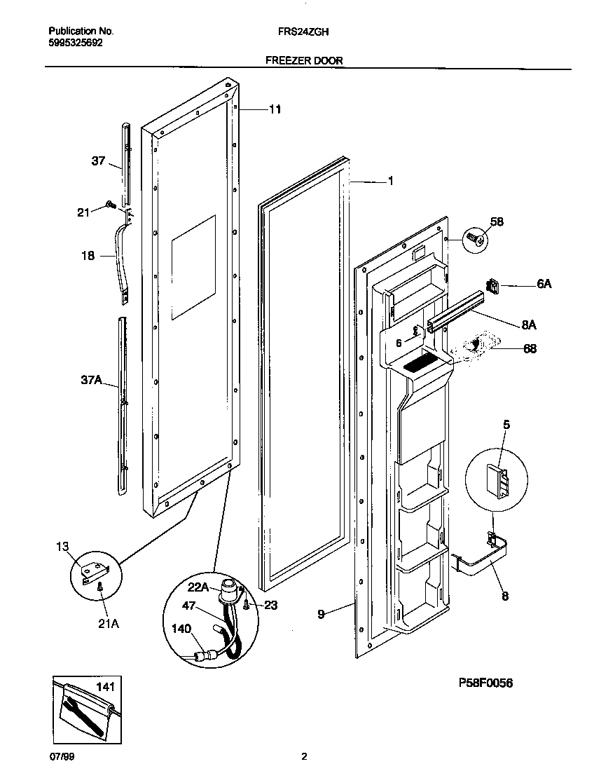 02 - FREEZER DOOR
