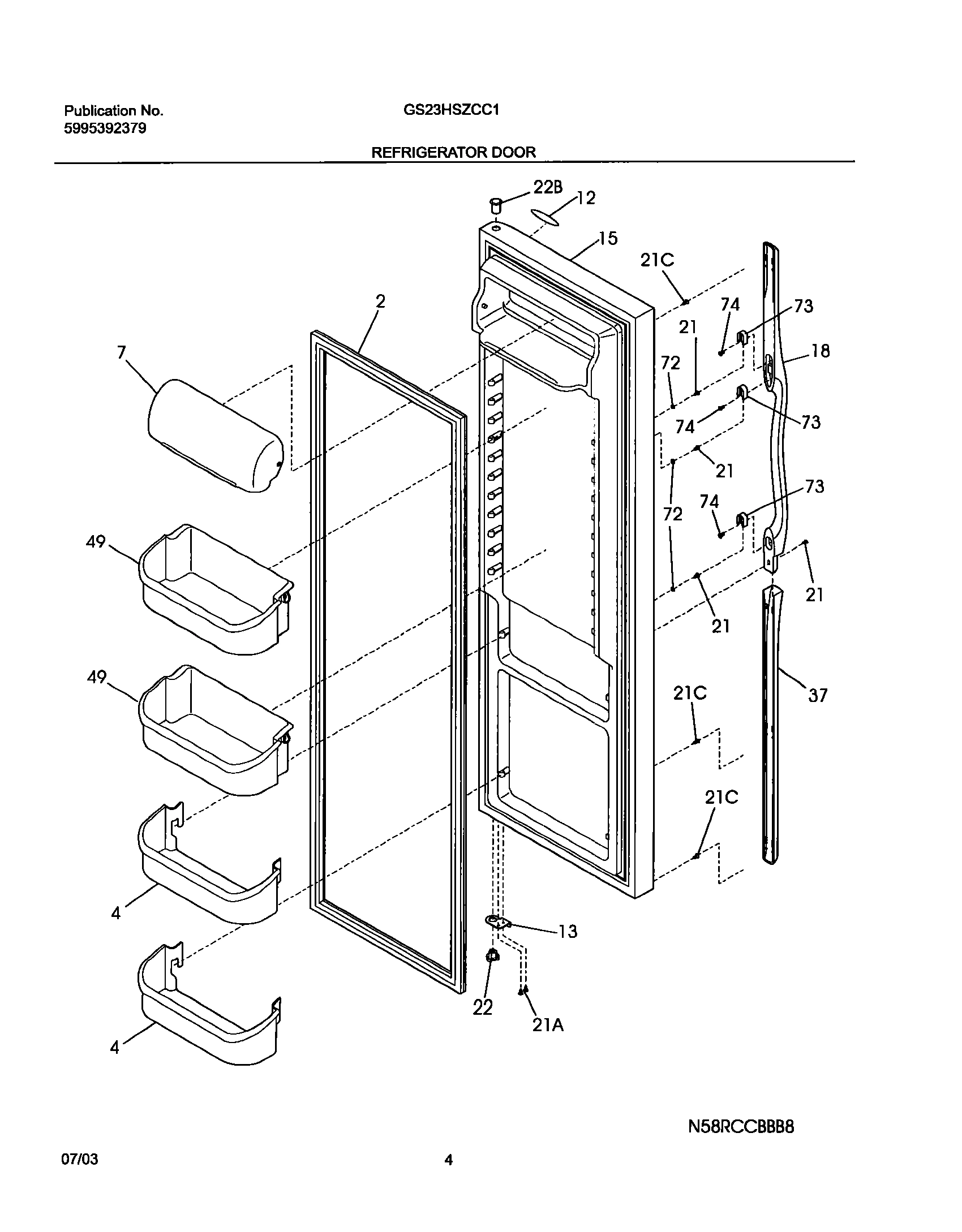 05 - REFRIGERATOR DOOR