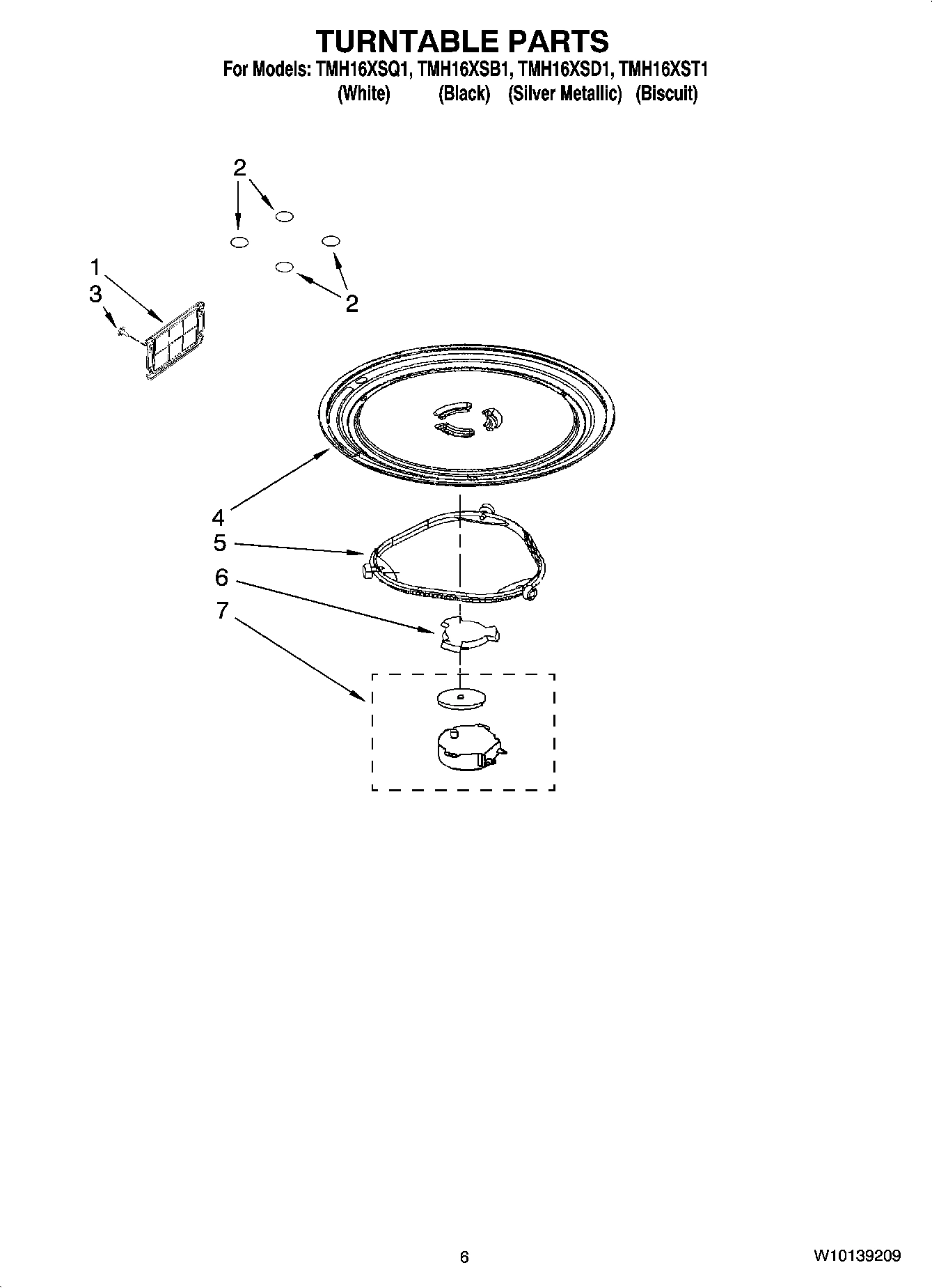 05 - TURNTABLE PARTS