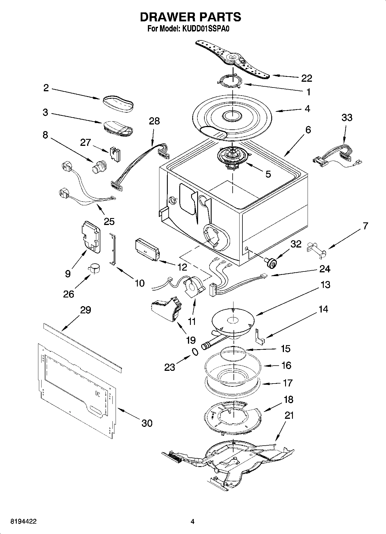 04 - DRAWER PARTS