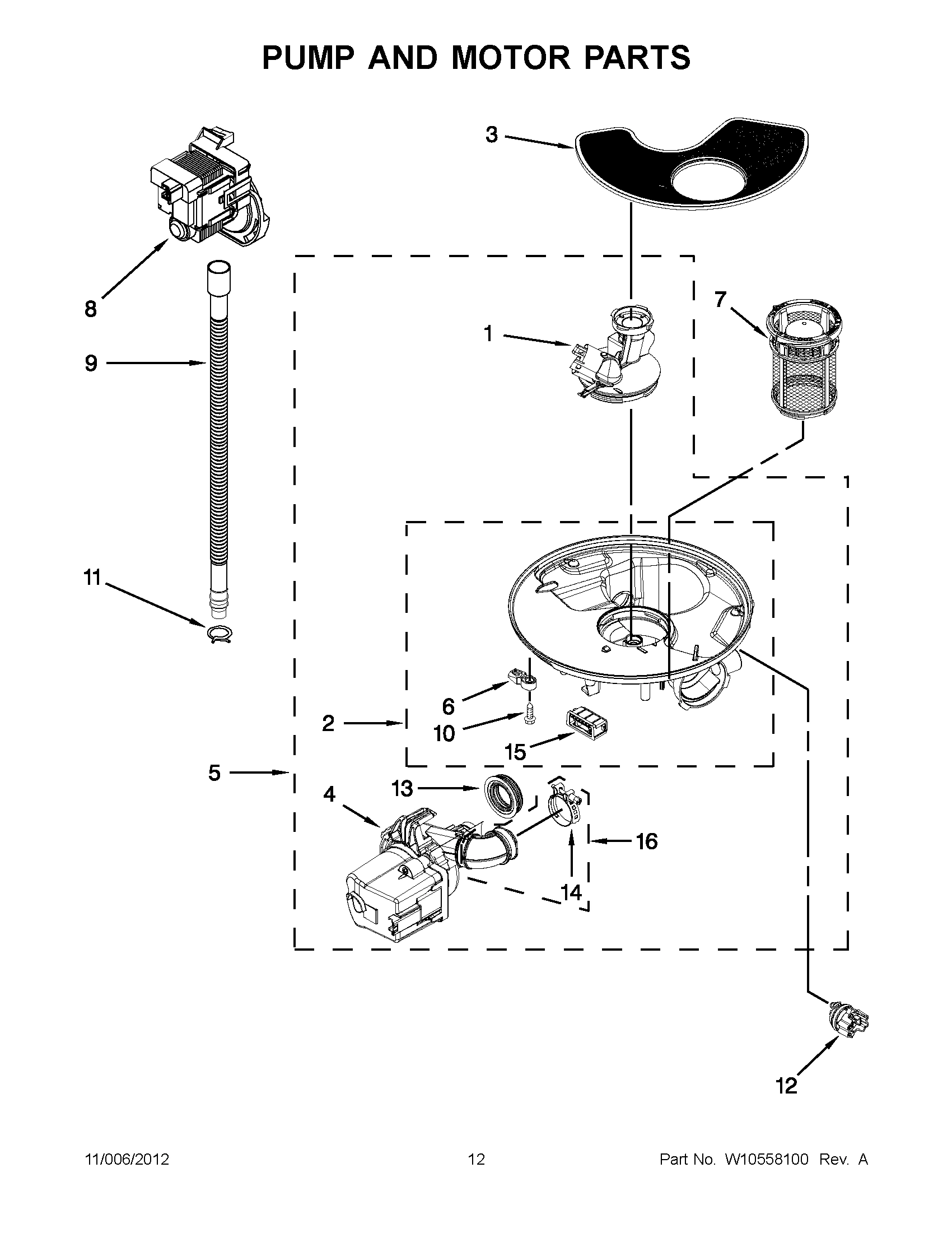 06 - PUMP AND MOTOR PARTS