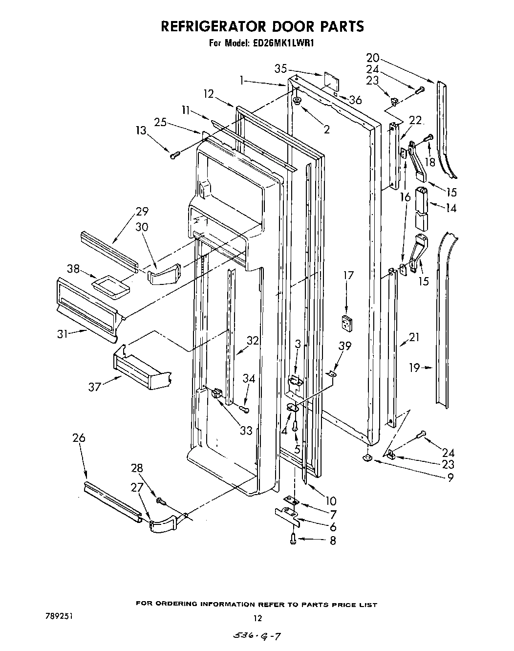 07 - REFRIGERATOR DOOR