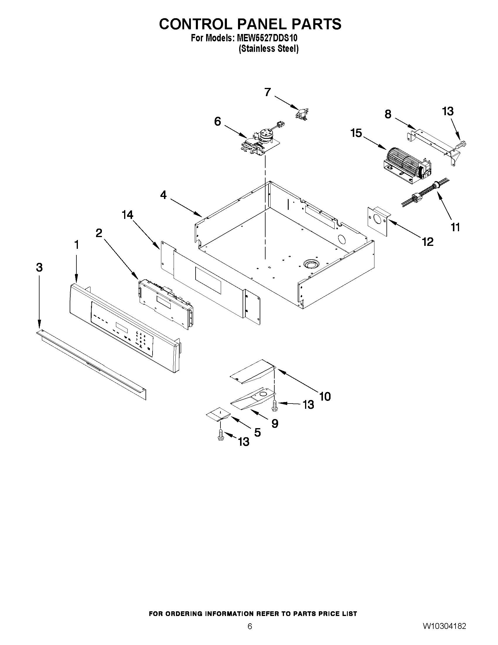 04 - CONTROL PANEL PARTS