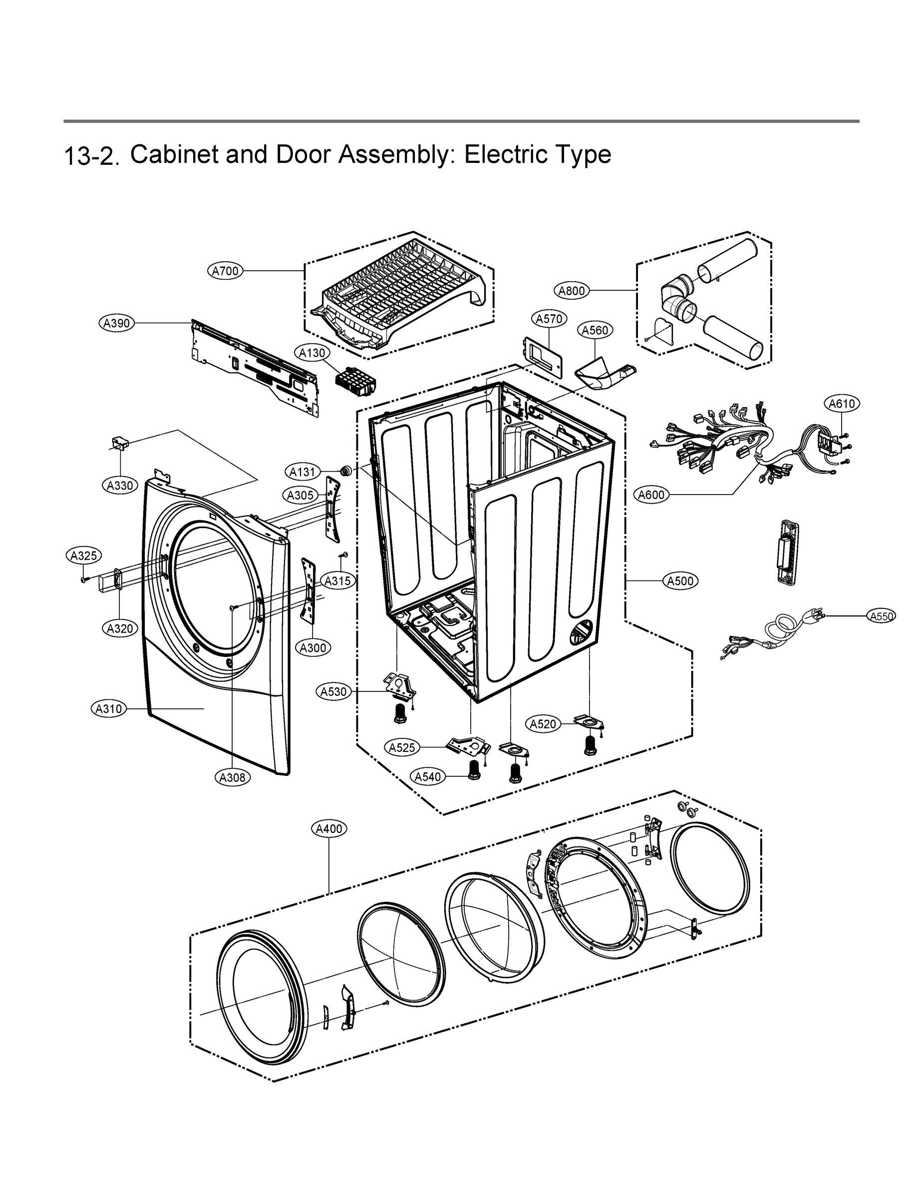 CABINET AND DOOR ASSEMBLY