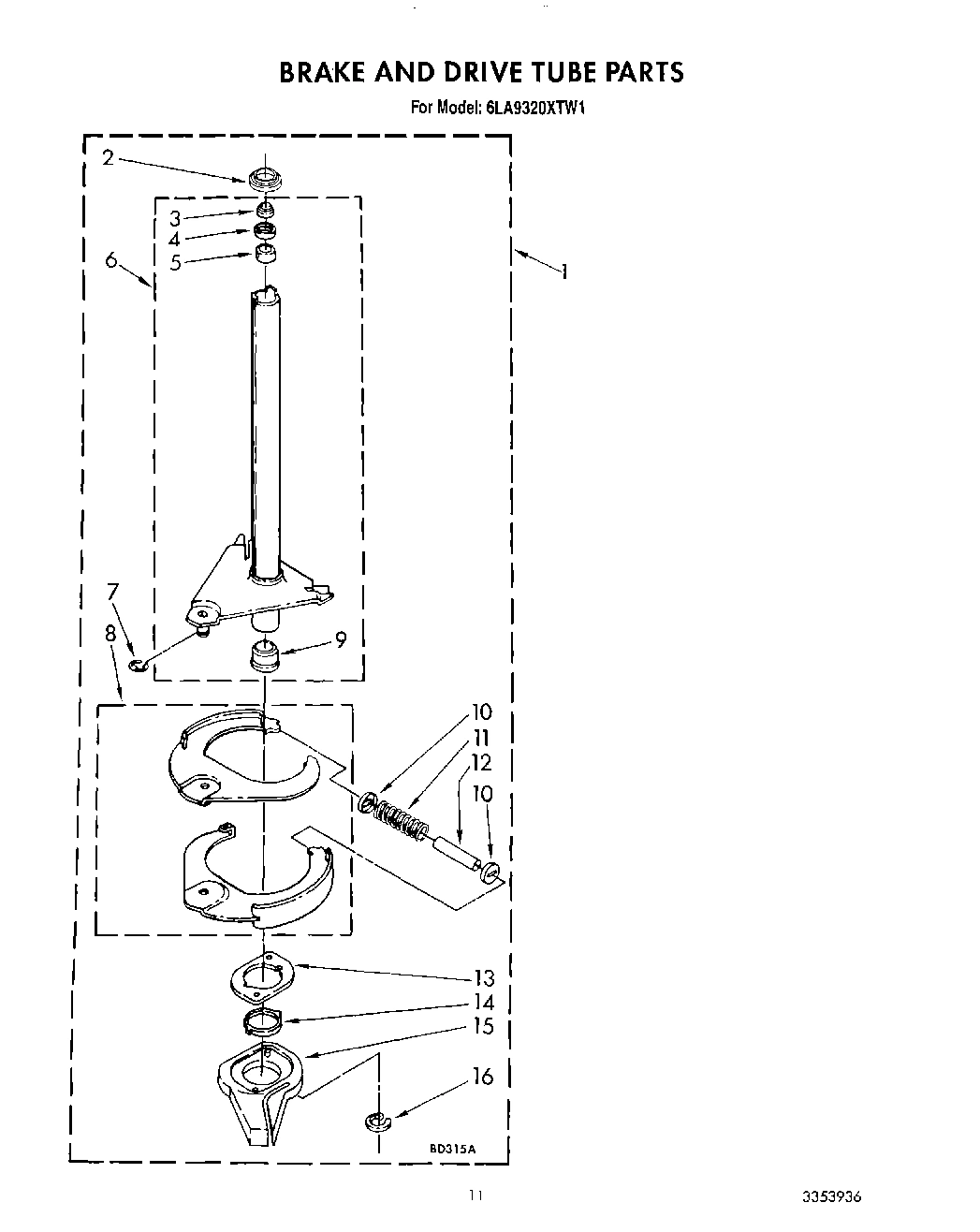 08 - BRAKE AND DRIVE TUBE