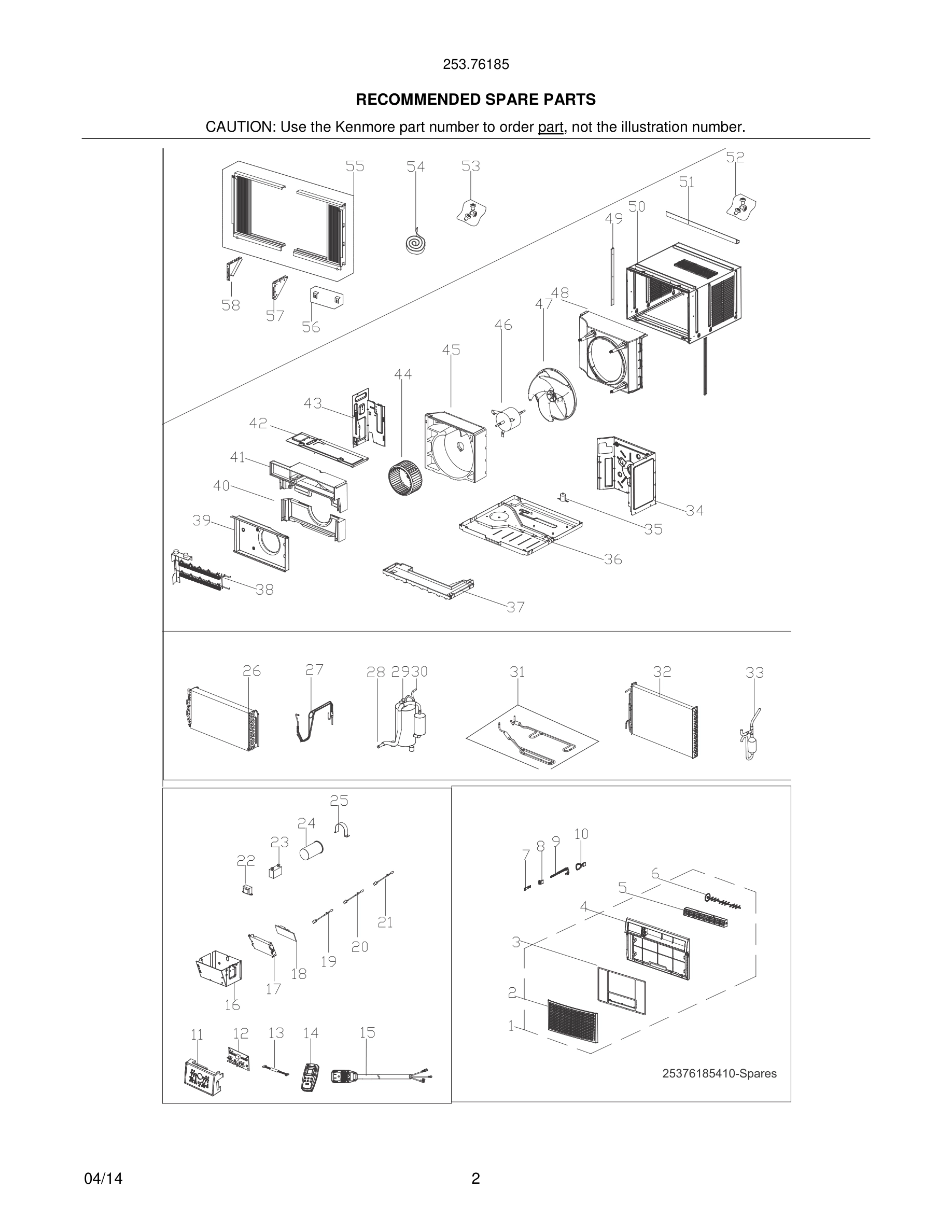 03 - RECOMMENDED SPARE PARTS